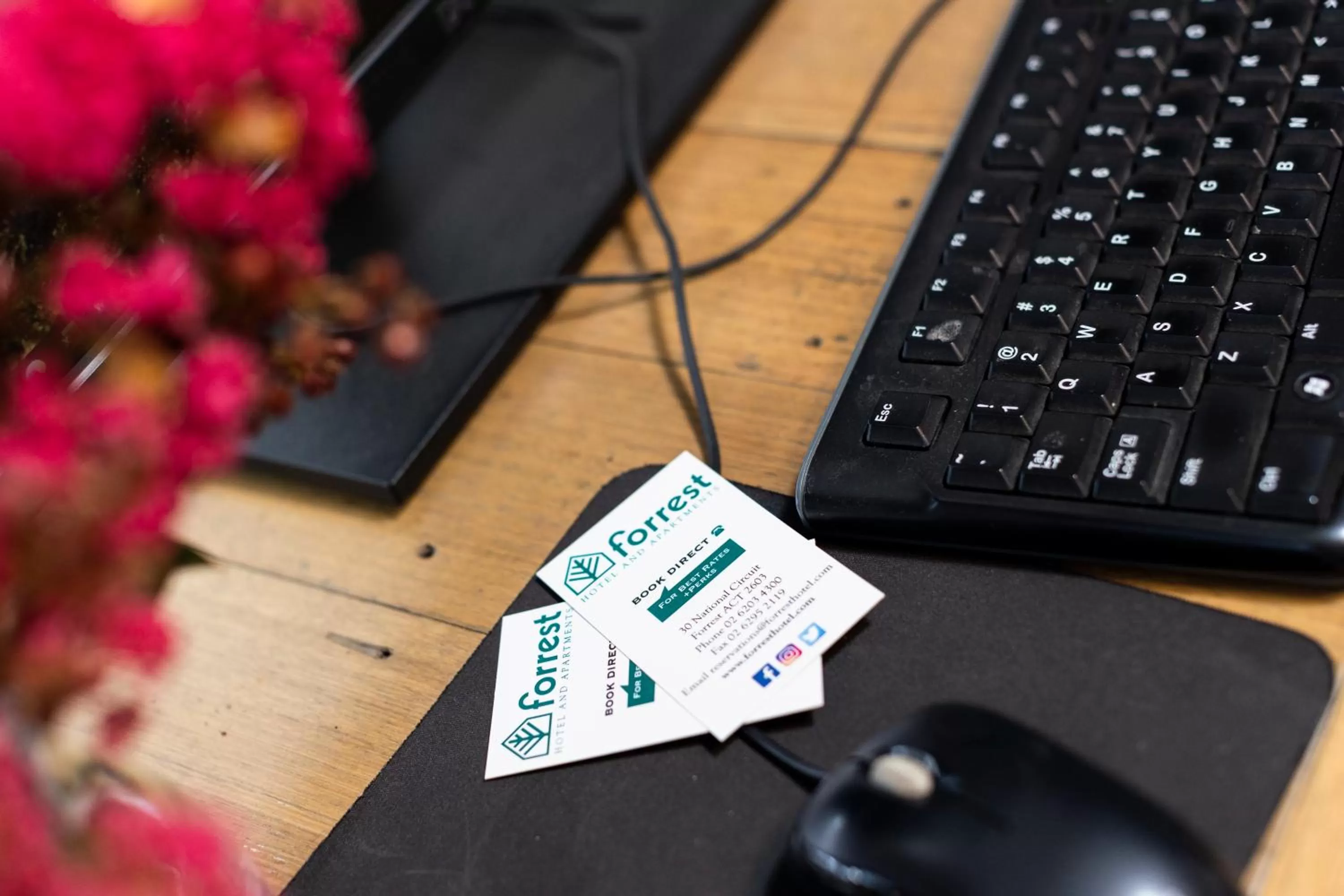 Lobby or reception in Forrest Hotel & Apartments