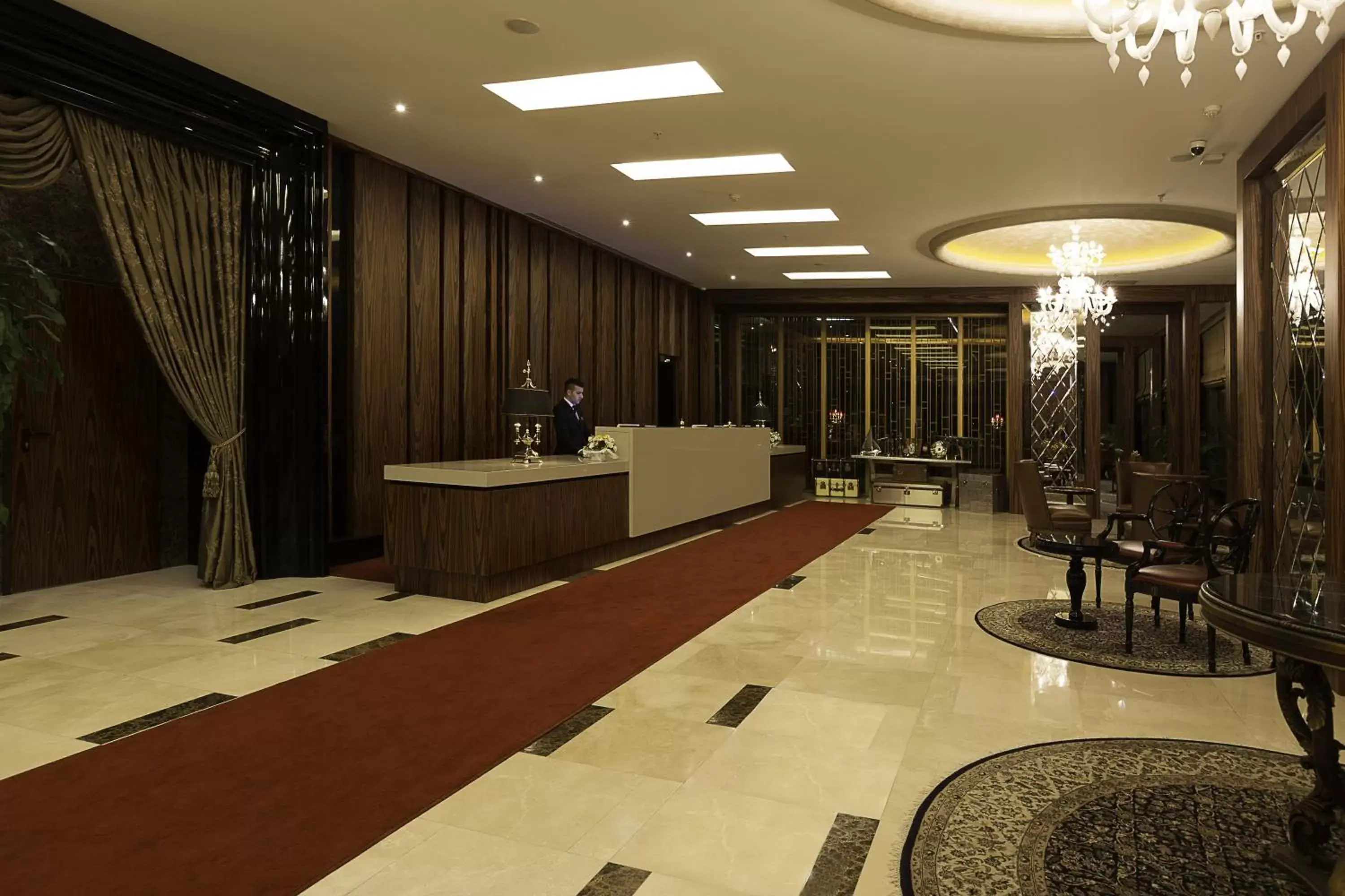 Patio, Lobby/Reception in Ramada Plaza by Wyndham Istanbul Atakoy