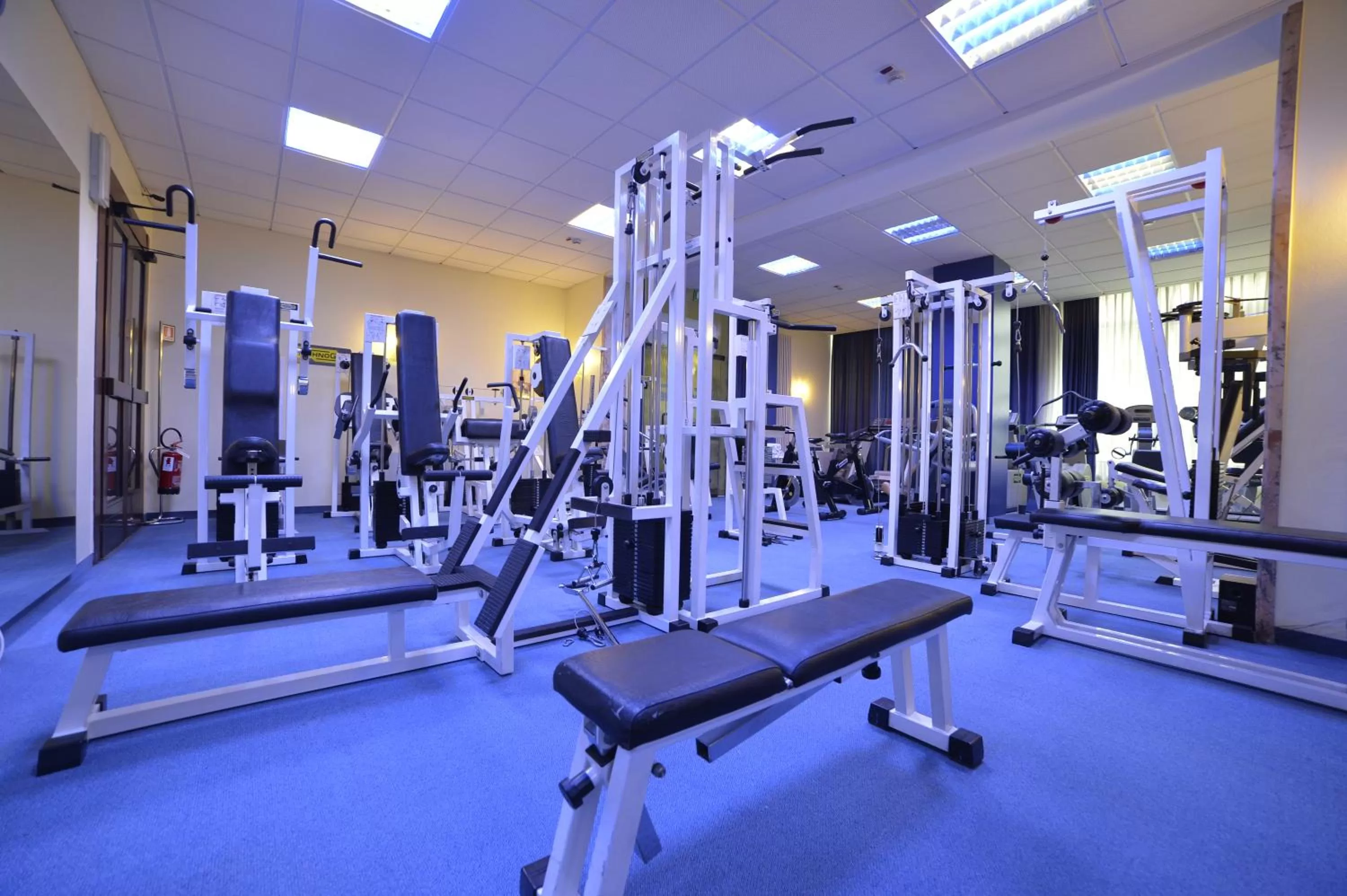 Fitness centre/facilities in Best Western Plus Soave Hotel