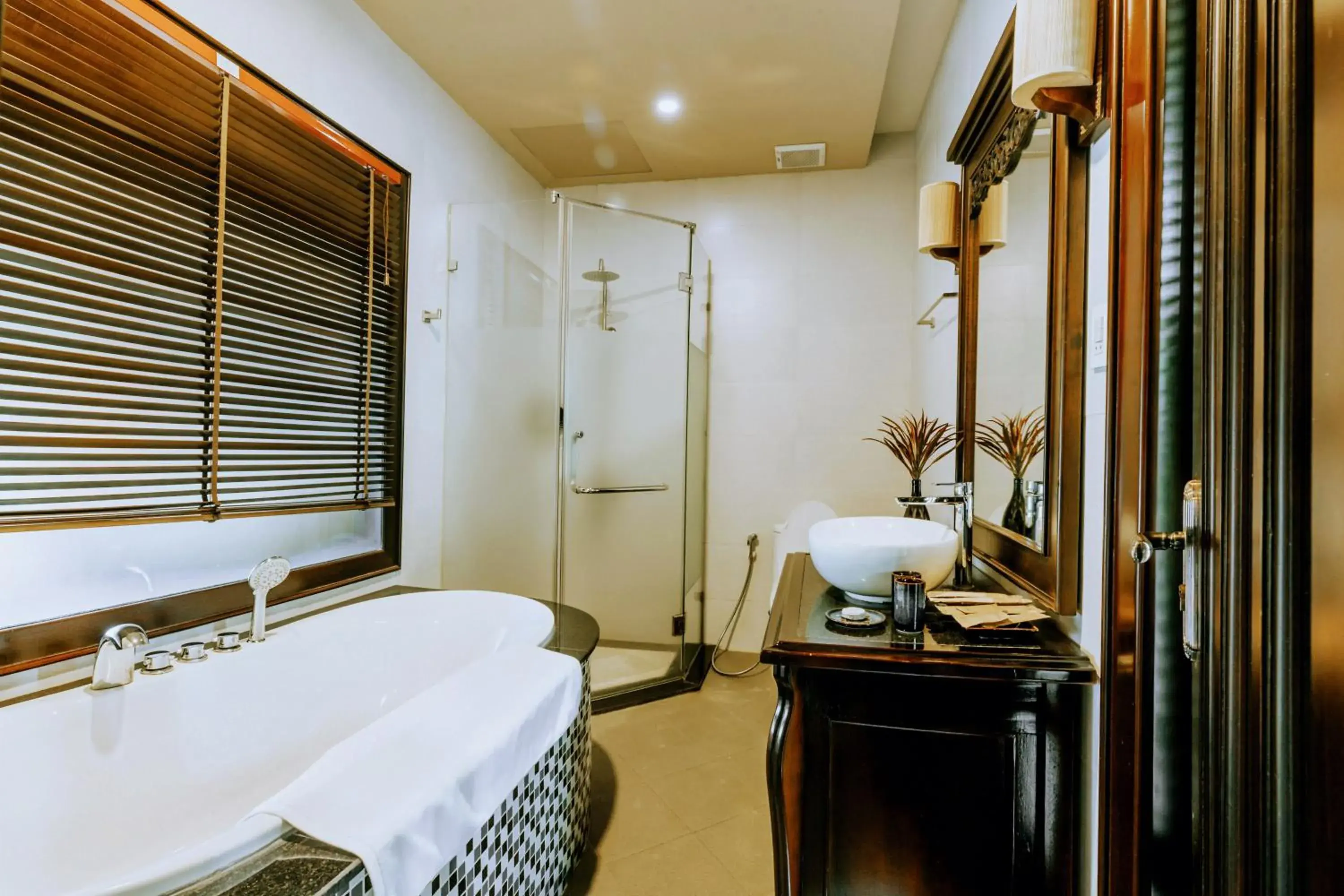 Bath, Bathroom in Anja Beach Resort & Spa