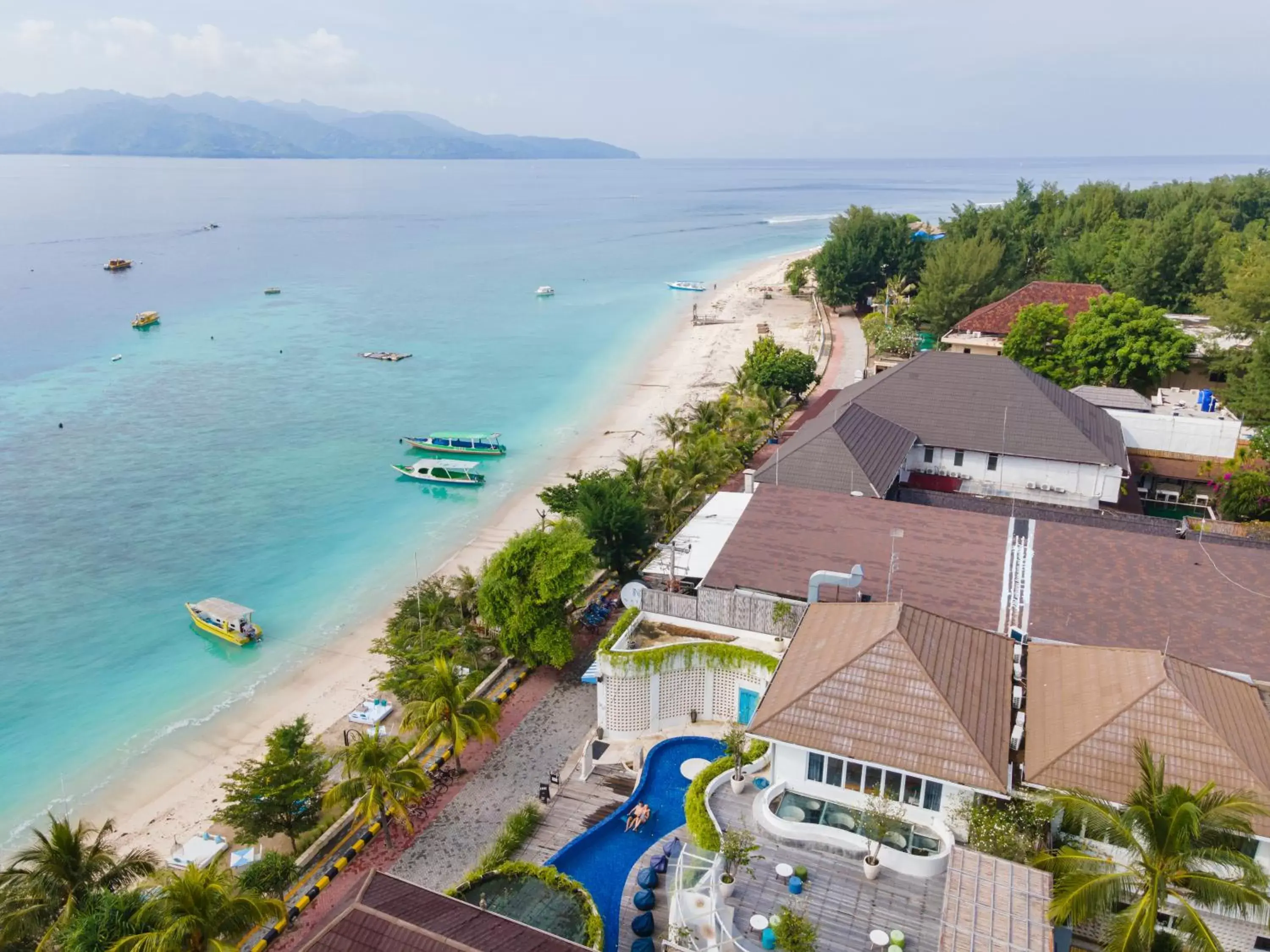 Beach, Bird's-eye View in The Beach House Resort