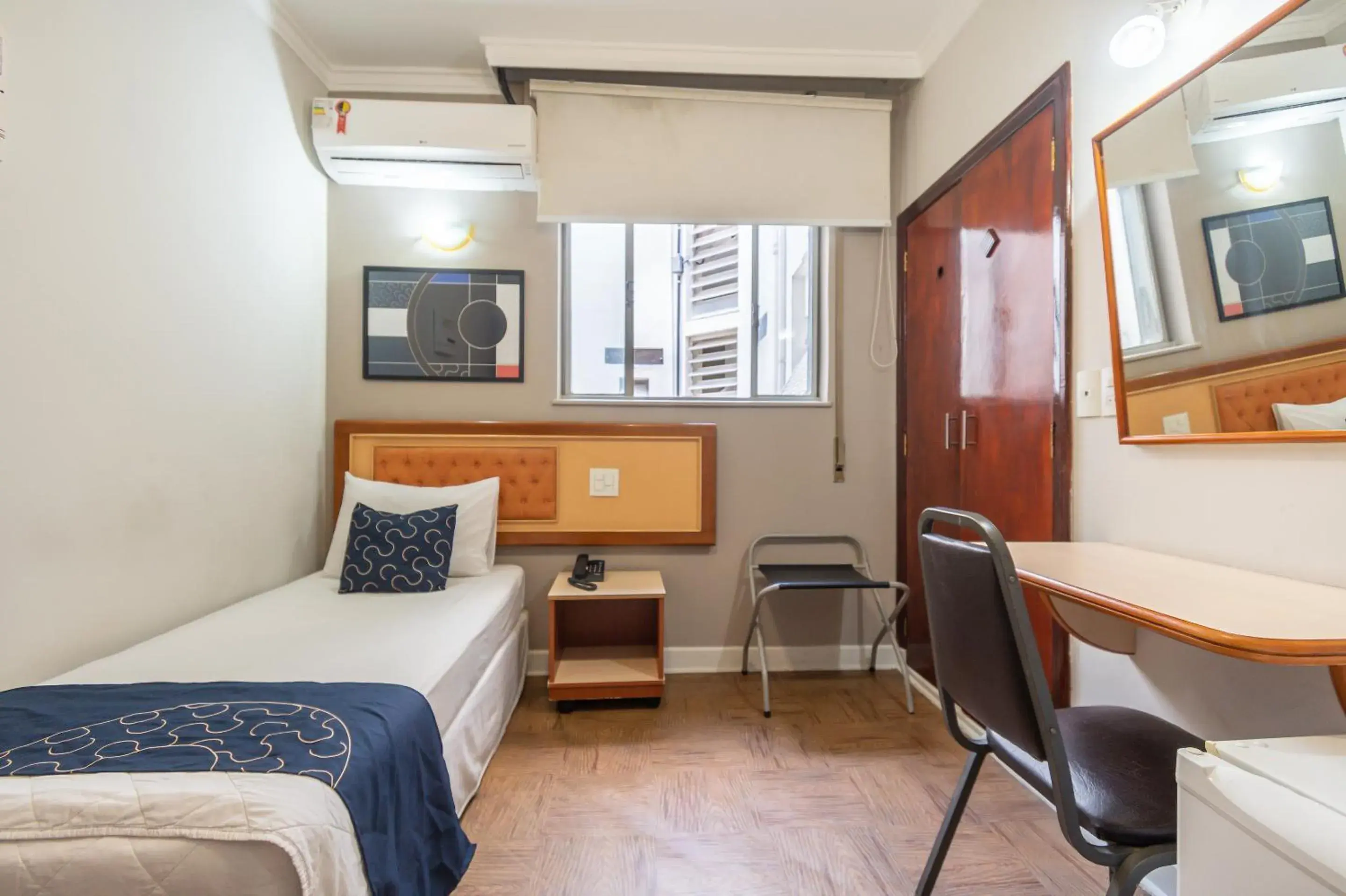 Bedroom, Bed in Capital O Piratininga Hotel, Sao Paulo