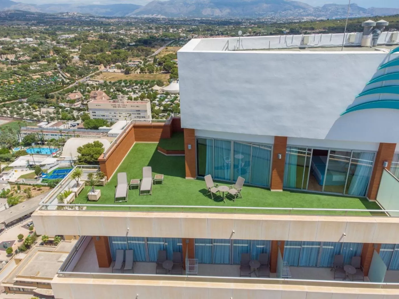 Bird's eye view in Hotel BCL Levante Club & Spa 4 Sup - Only Adults Recomended