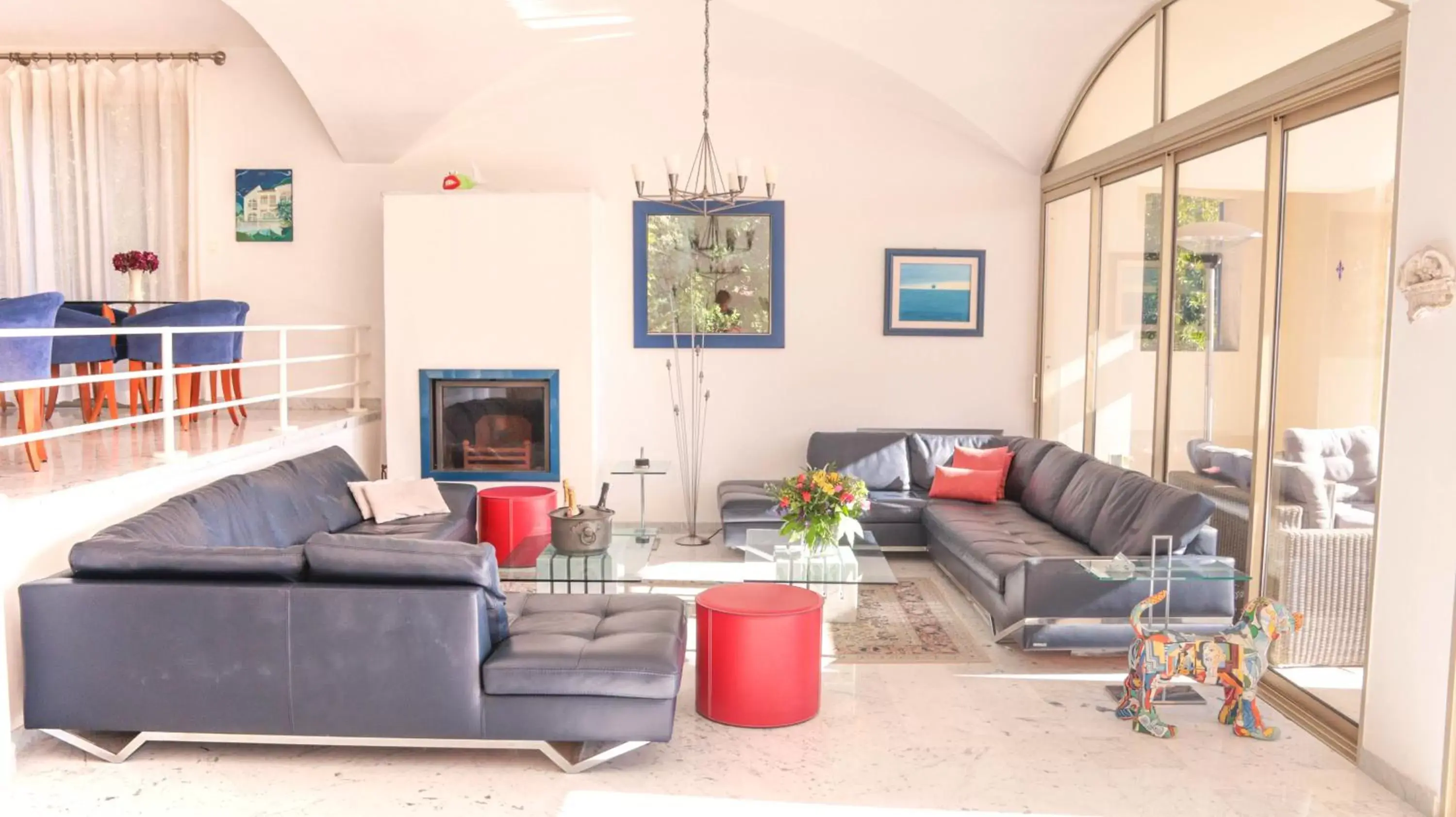 Living room, Seating Area in Villa St Maxime