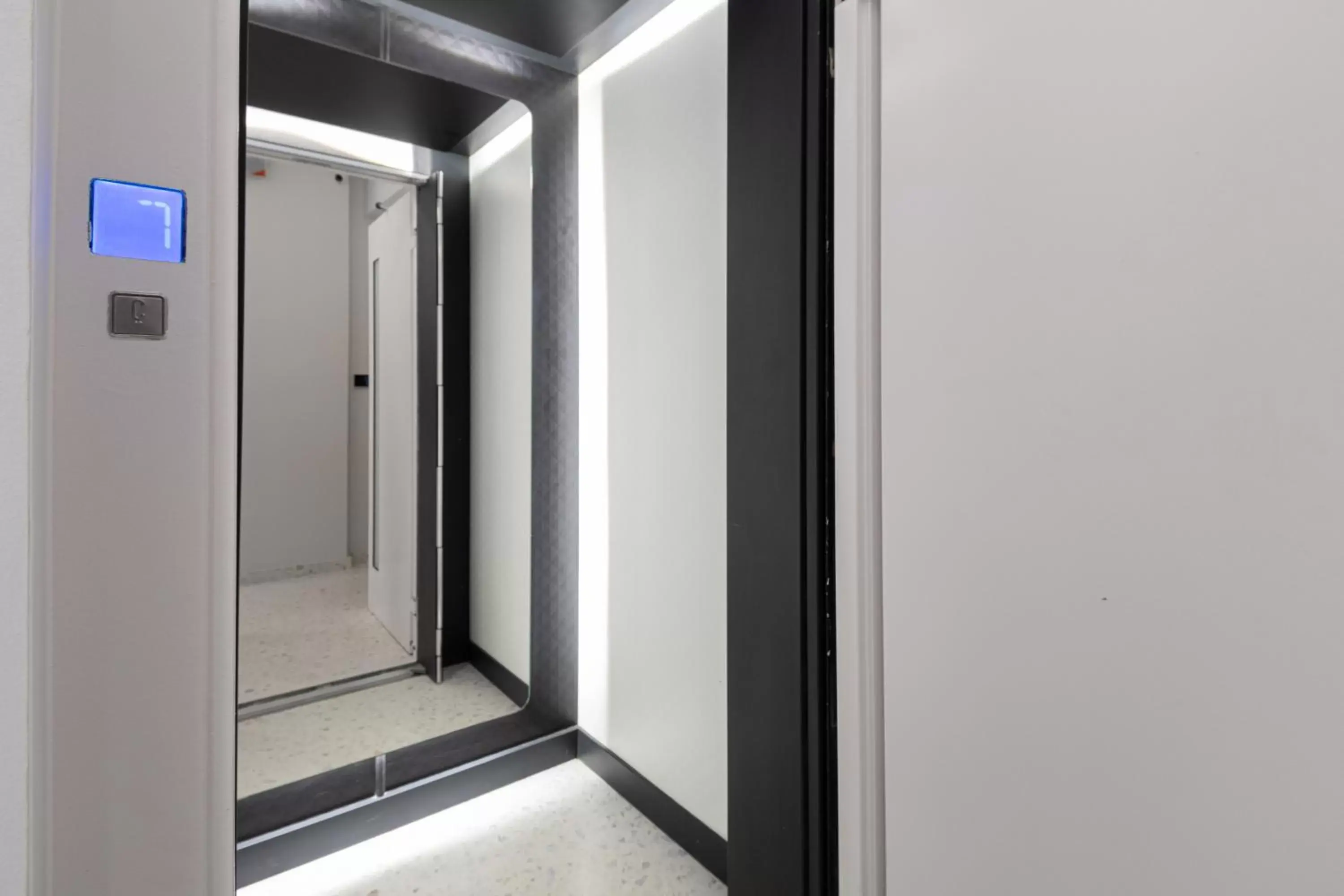elevator in LUX&EASY Athens Downtown Residences