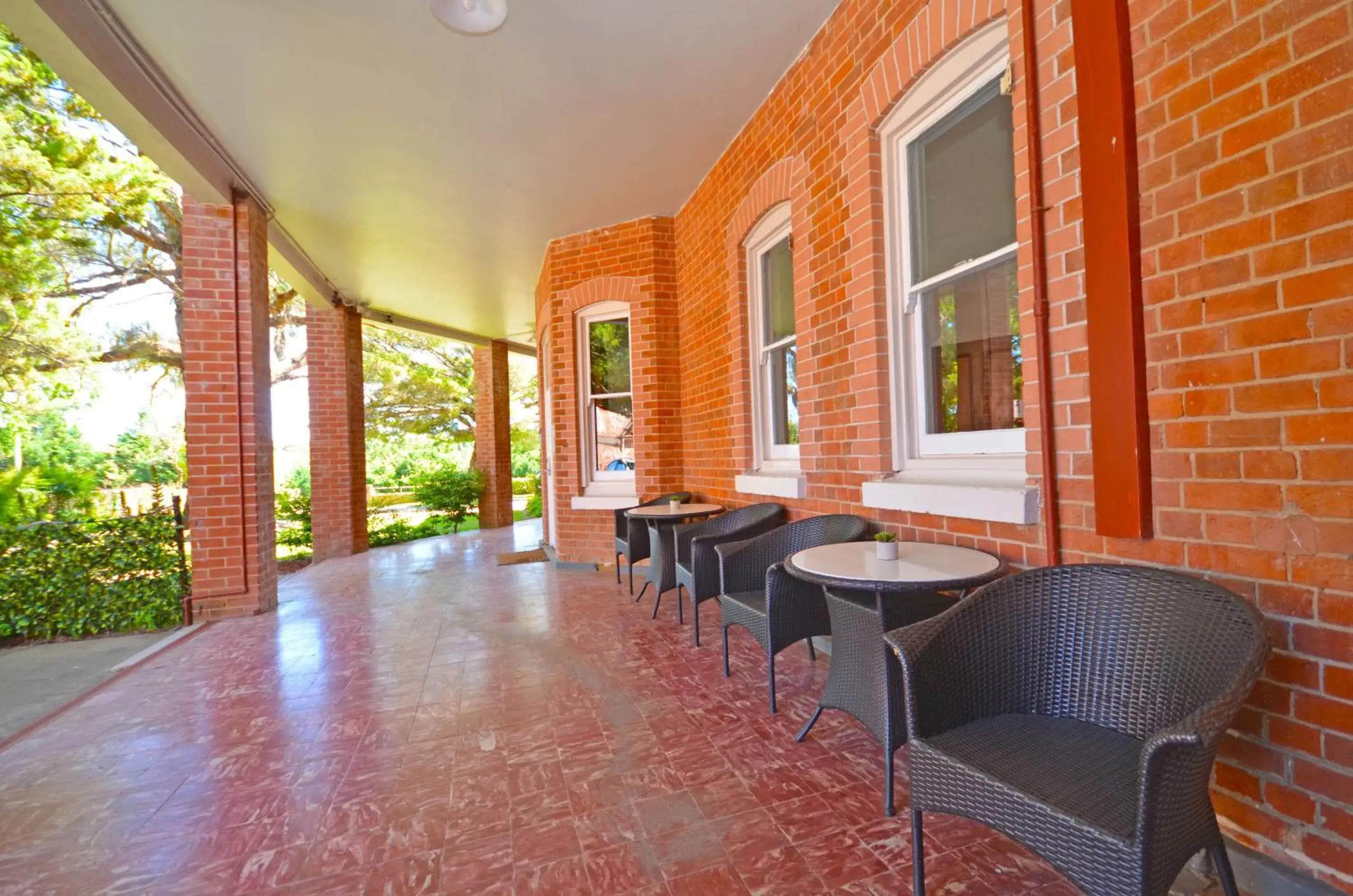 Balcony/Terrace in The Hallows Accommodation