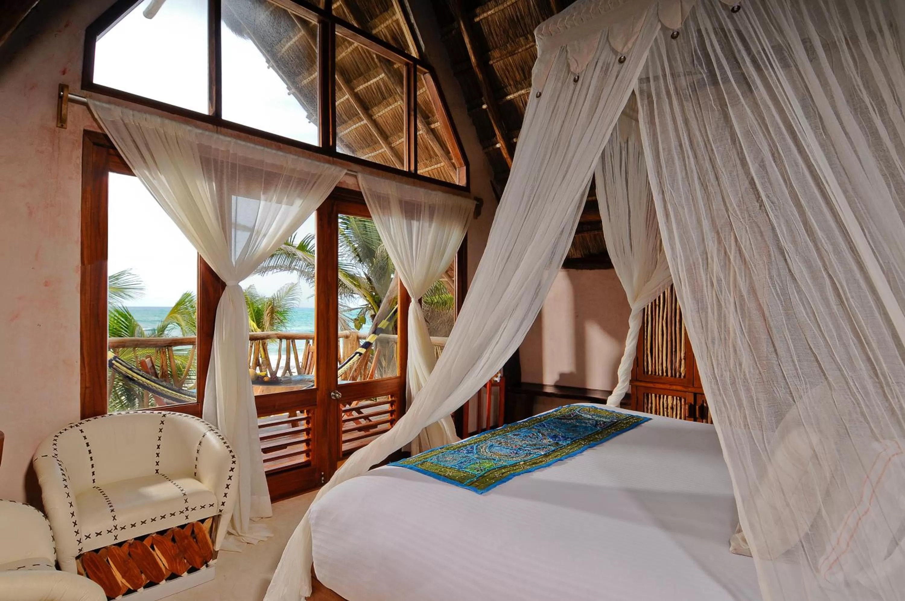 Day, Bed in Ahau Tulum - Beachfront Hotel