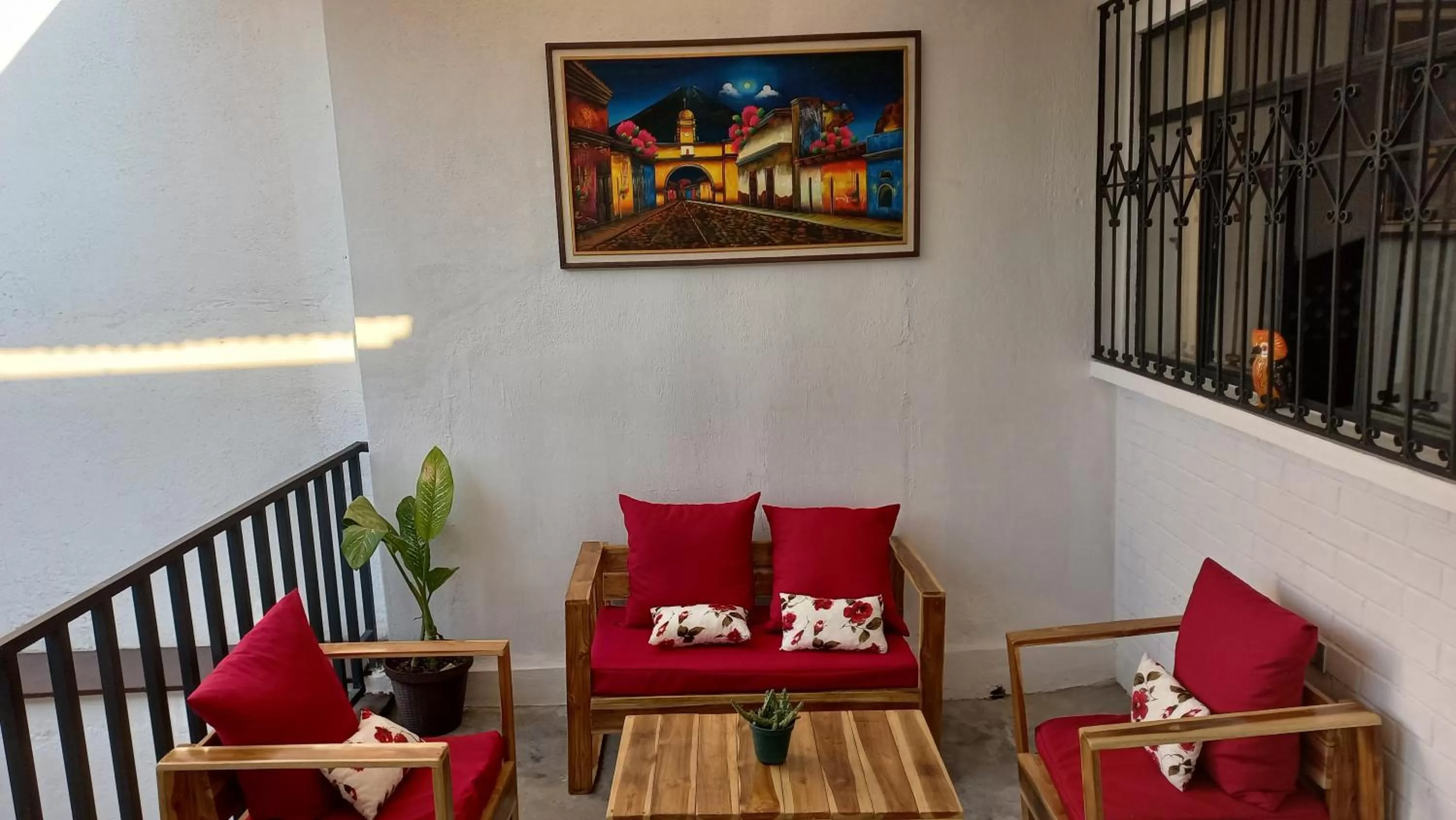 Living room in Hospedaje el Viajero Antigua ll