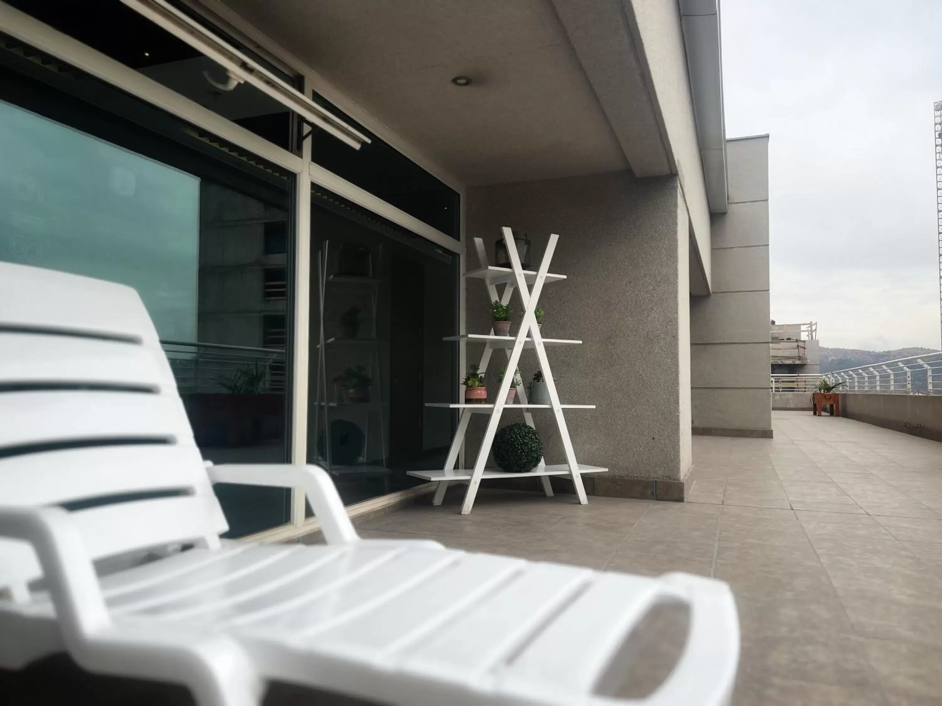 Balcony/Terrace in Novotel Santiago Vitacura