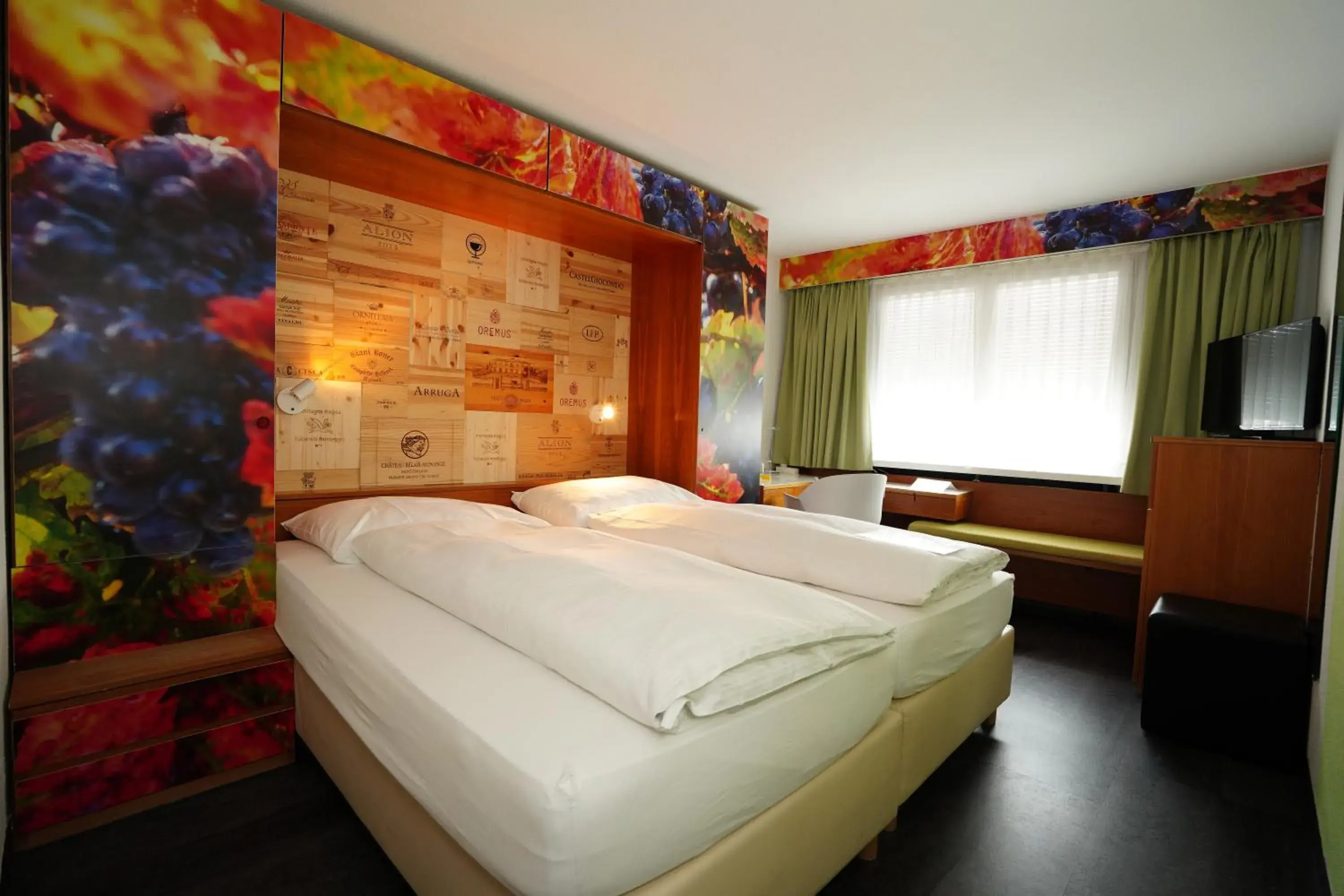Bed in Hotel Kronenhof