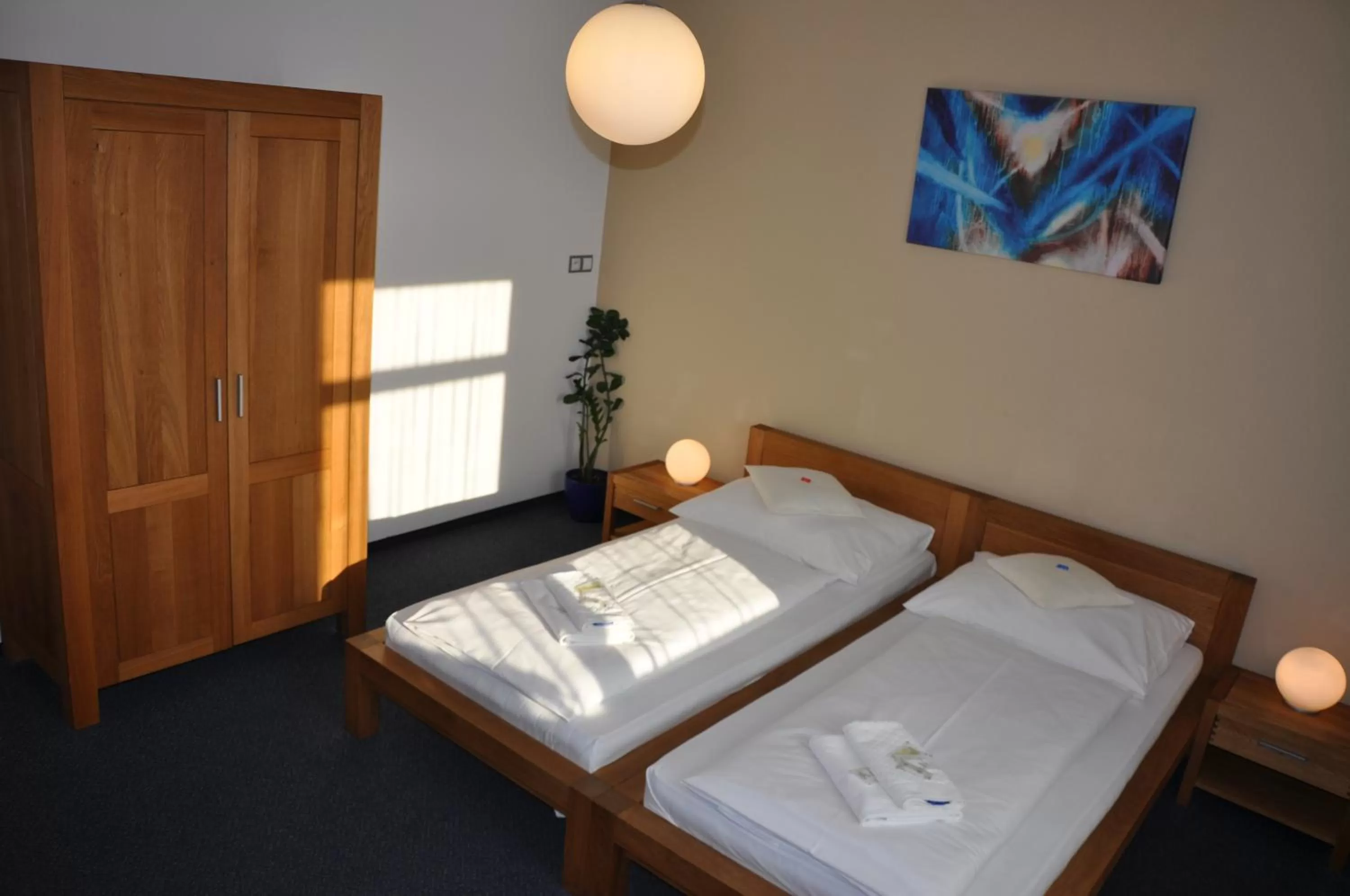 Photo of the whole room, Bed in Hotel Lions Plzen