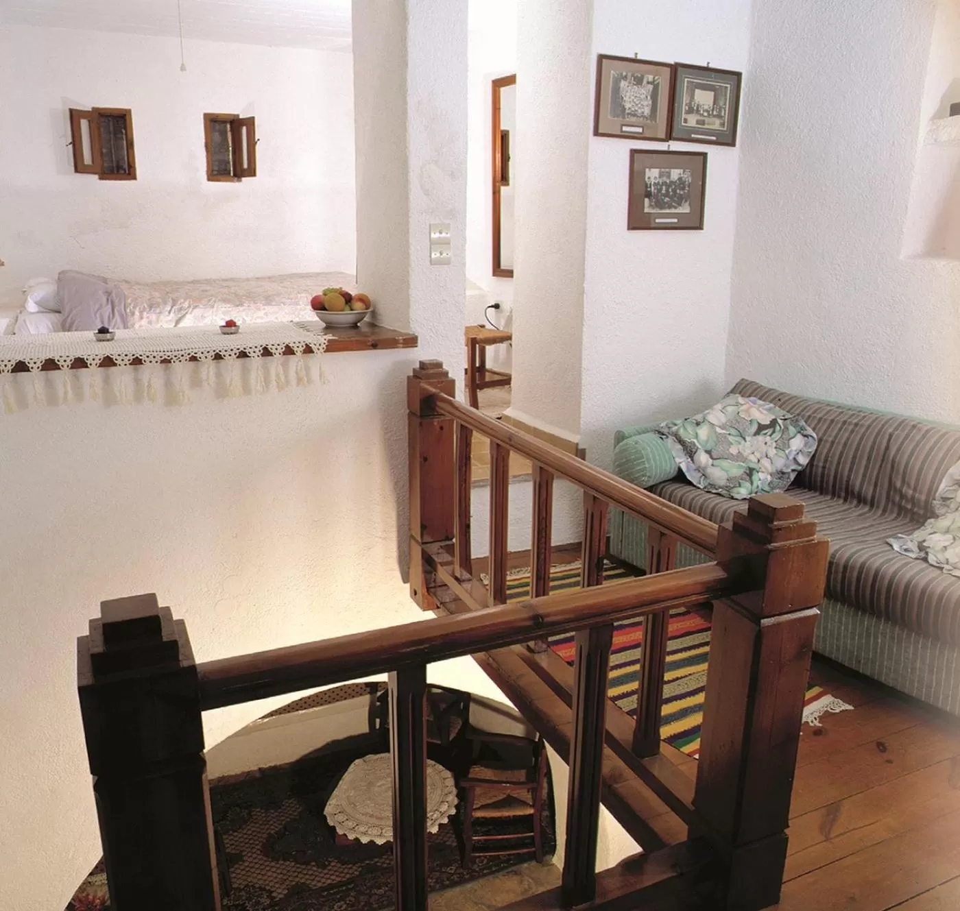Living room in The Traditional Homes of Crete