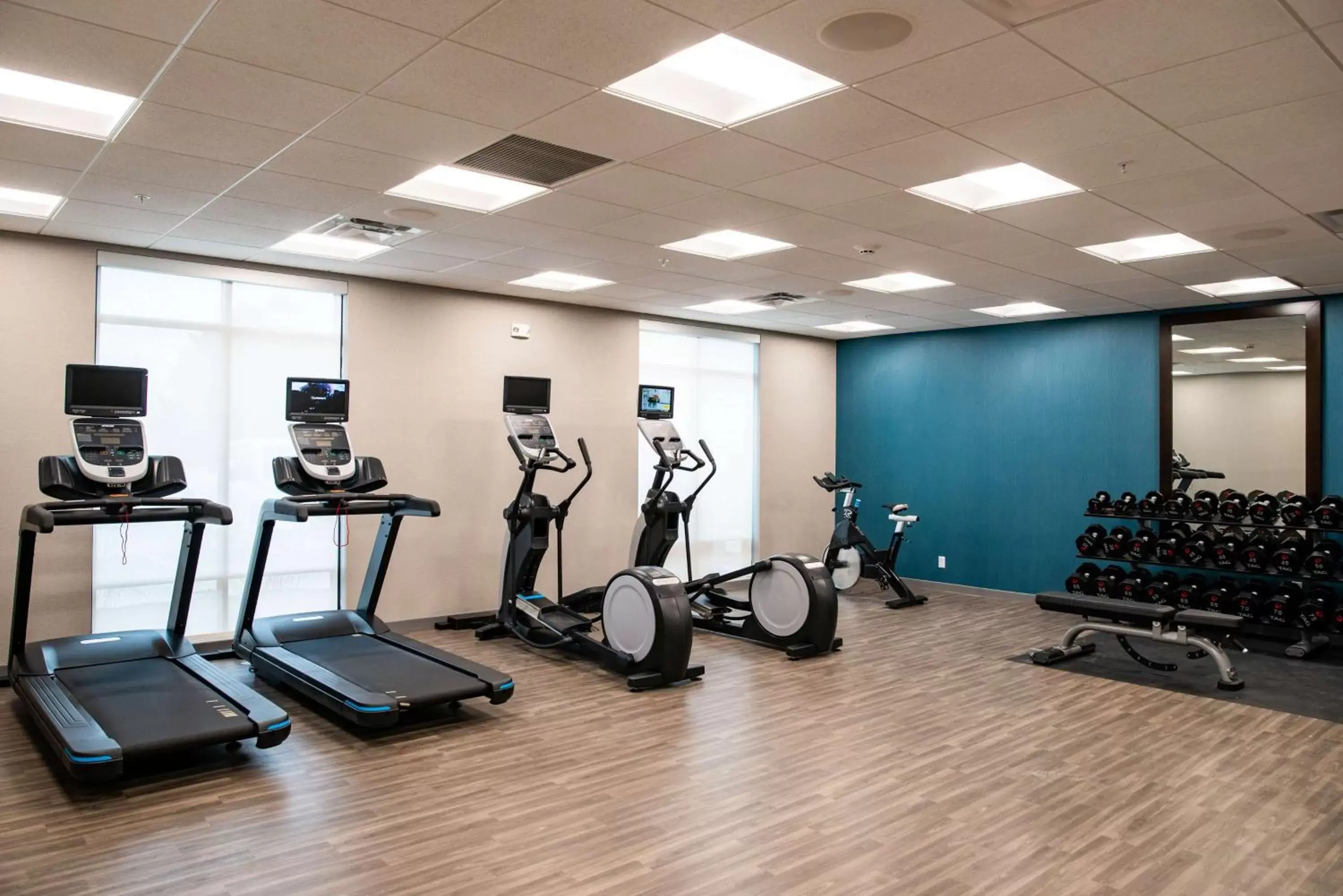 Fitness centre/facilities, Fitness Center/Facilities in Hampton Inn Paris IL, IL