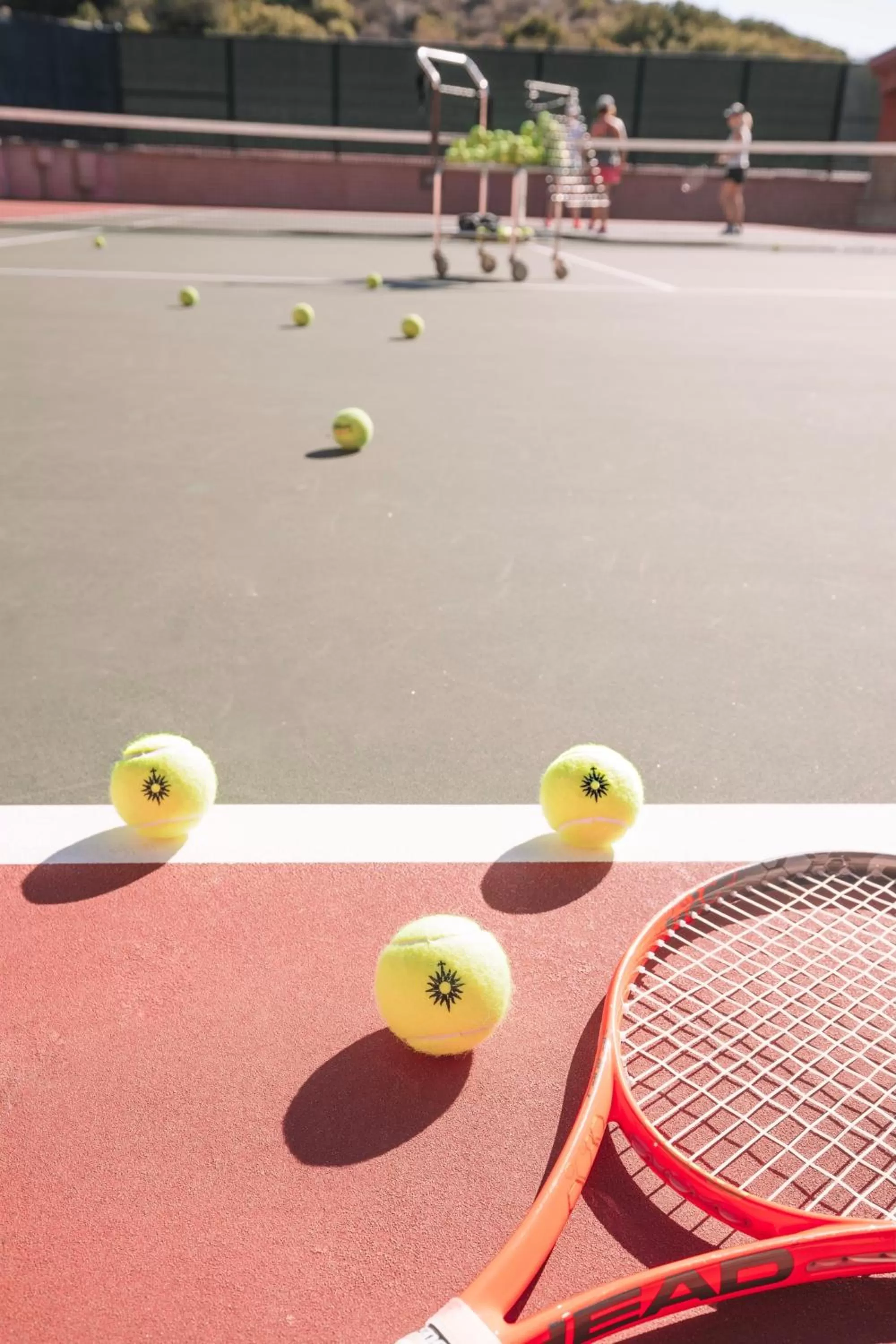 Tennis court in Fairmont Grand Del Mar