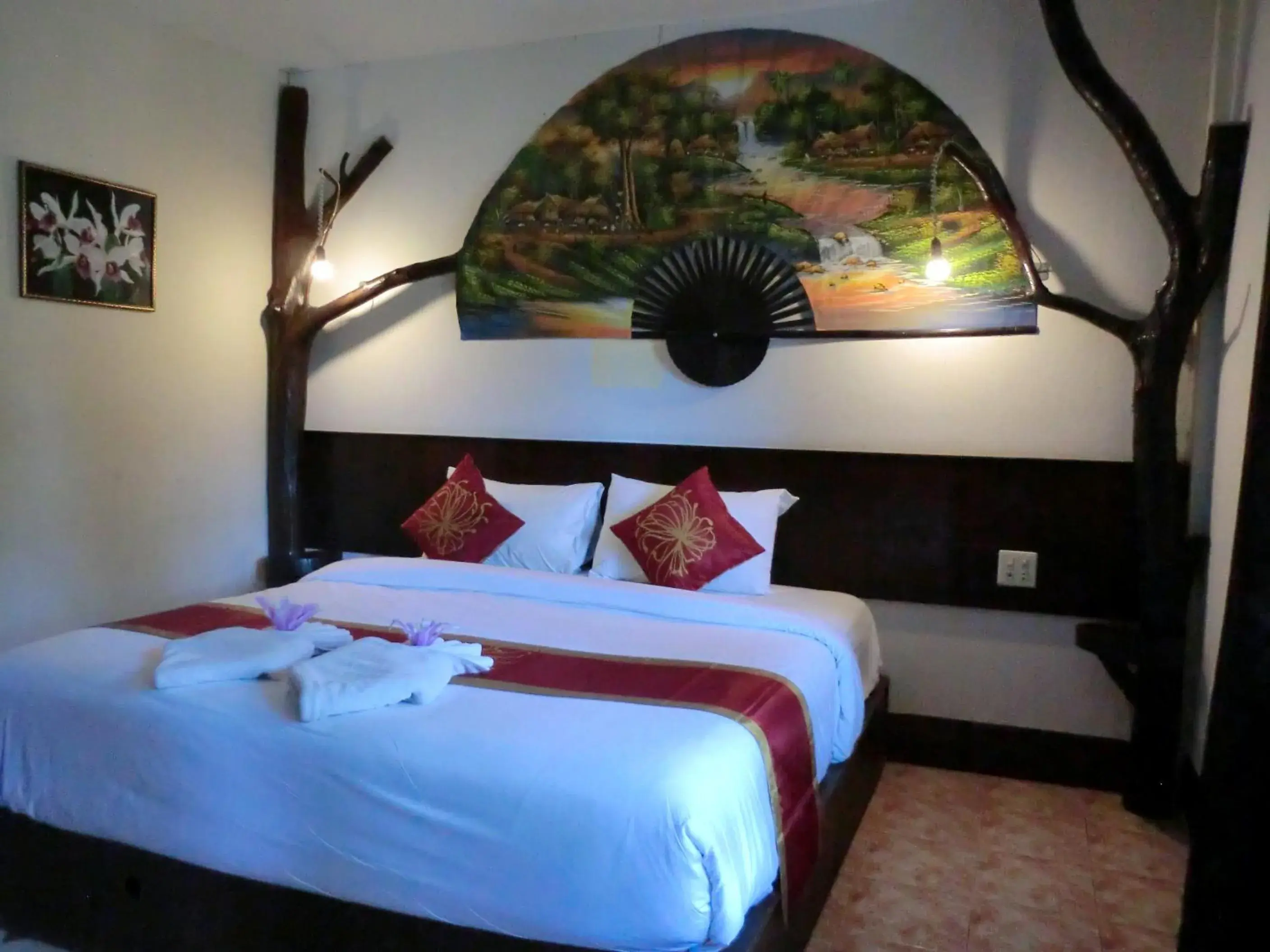 Bed in The Krabi Forest Homestay