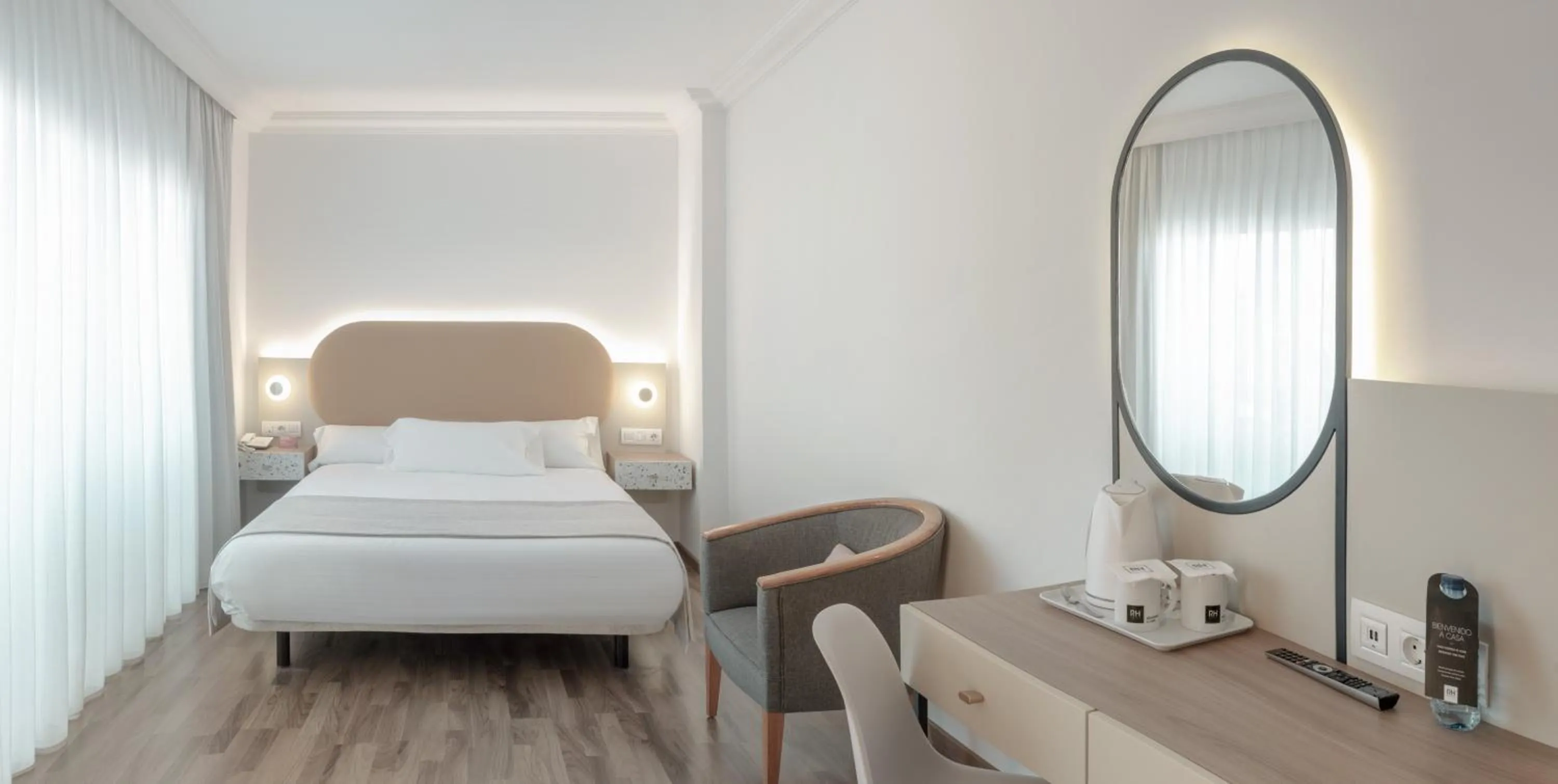 Bed in Hotel RH Victoria & Spa 4 Sup