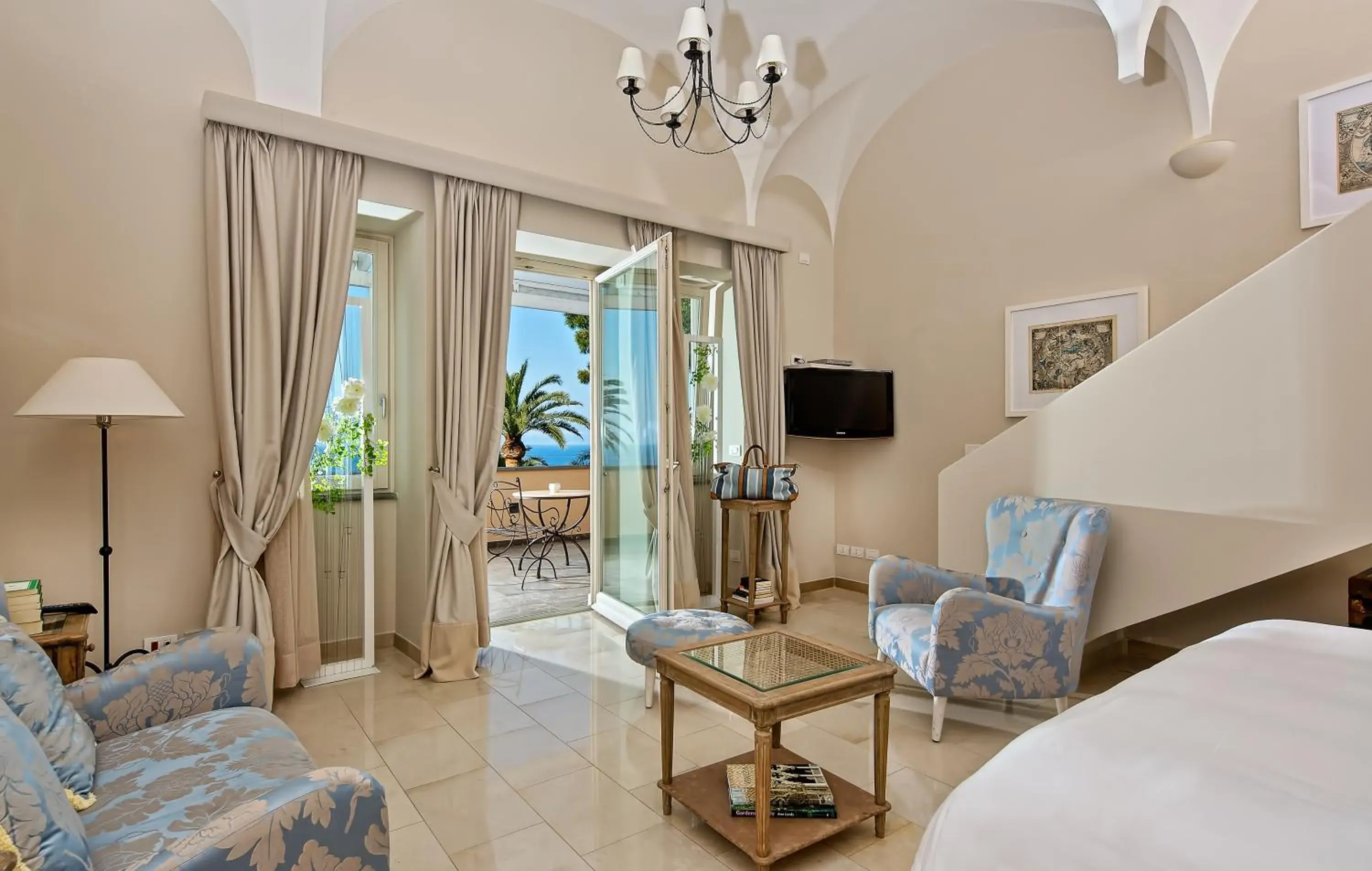 Living room, Seating Area in Villa Marina Capri Hotel & Spa