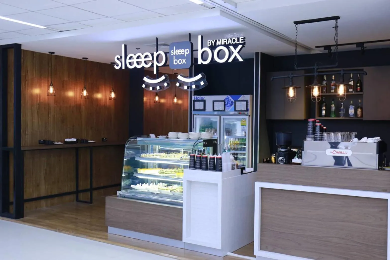 Restaurant/places to eat in Sleep Box by Miracle -Booked on Hourly Basis