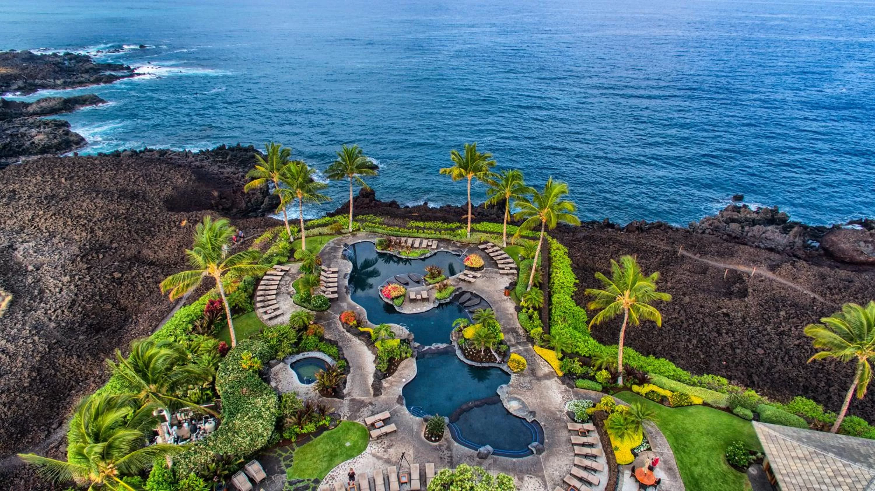 Bird's eye view in Castle Hali'i Kai at Waikoloa