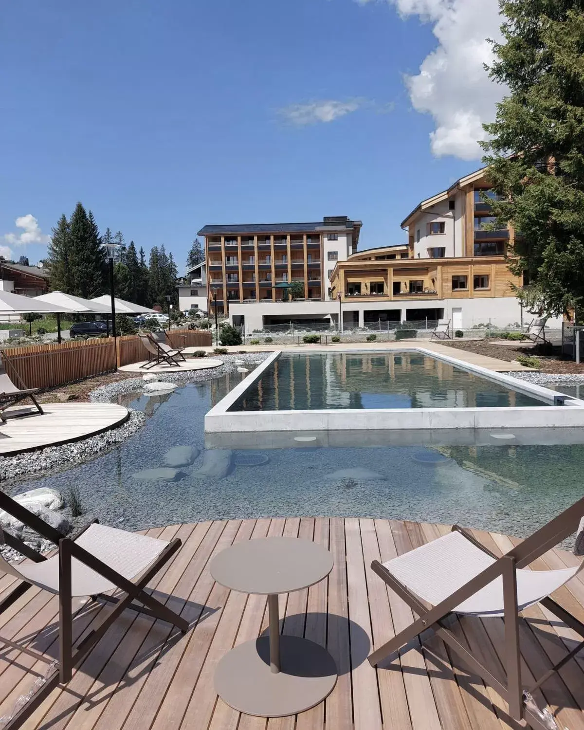 Swimming Pool in Valbella Resort