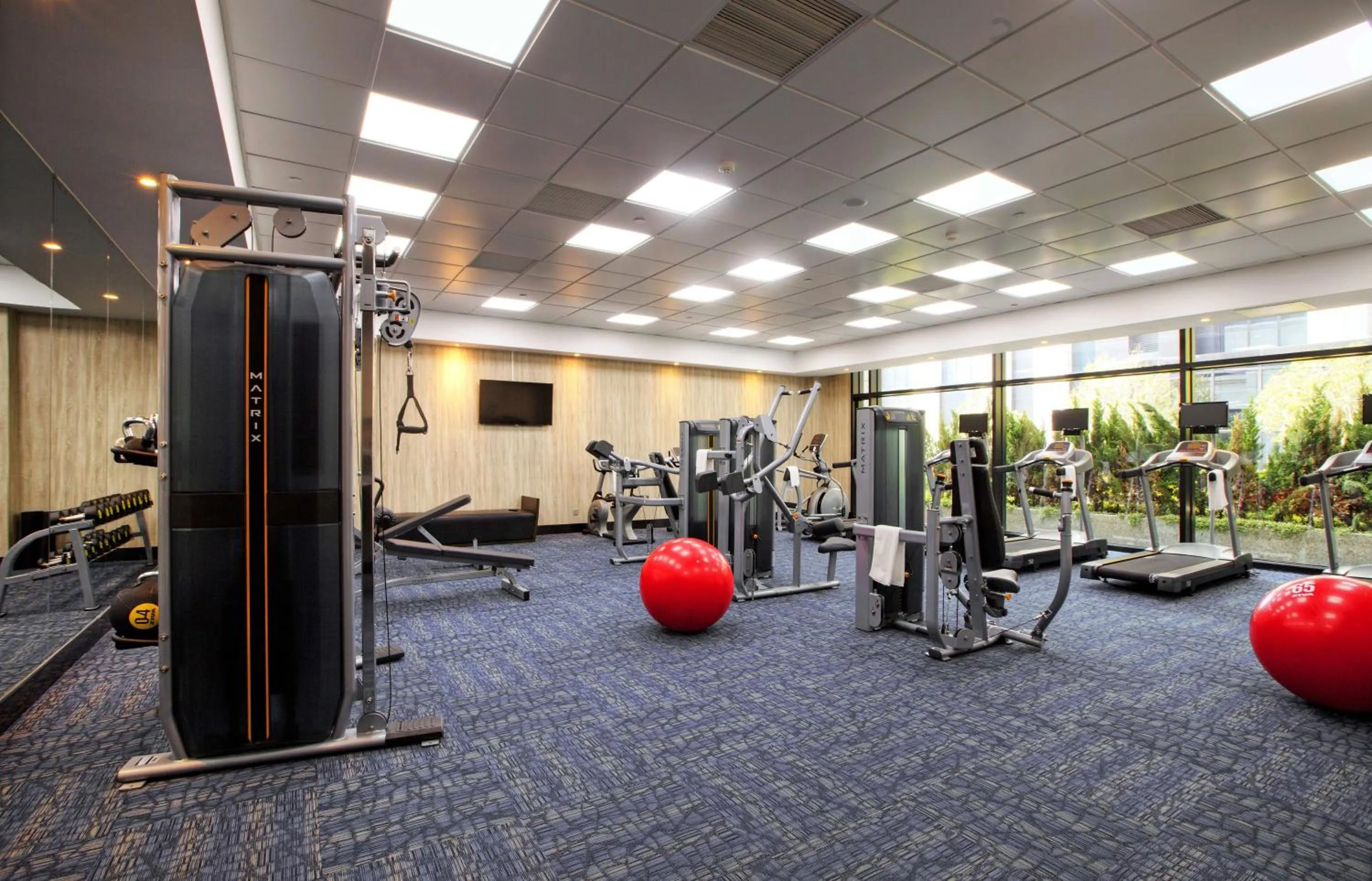 Fitness centre/facilities in Crowne Plaza Shanghai Jinshan by IHG
