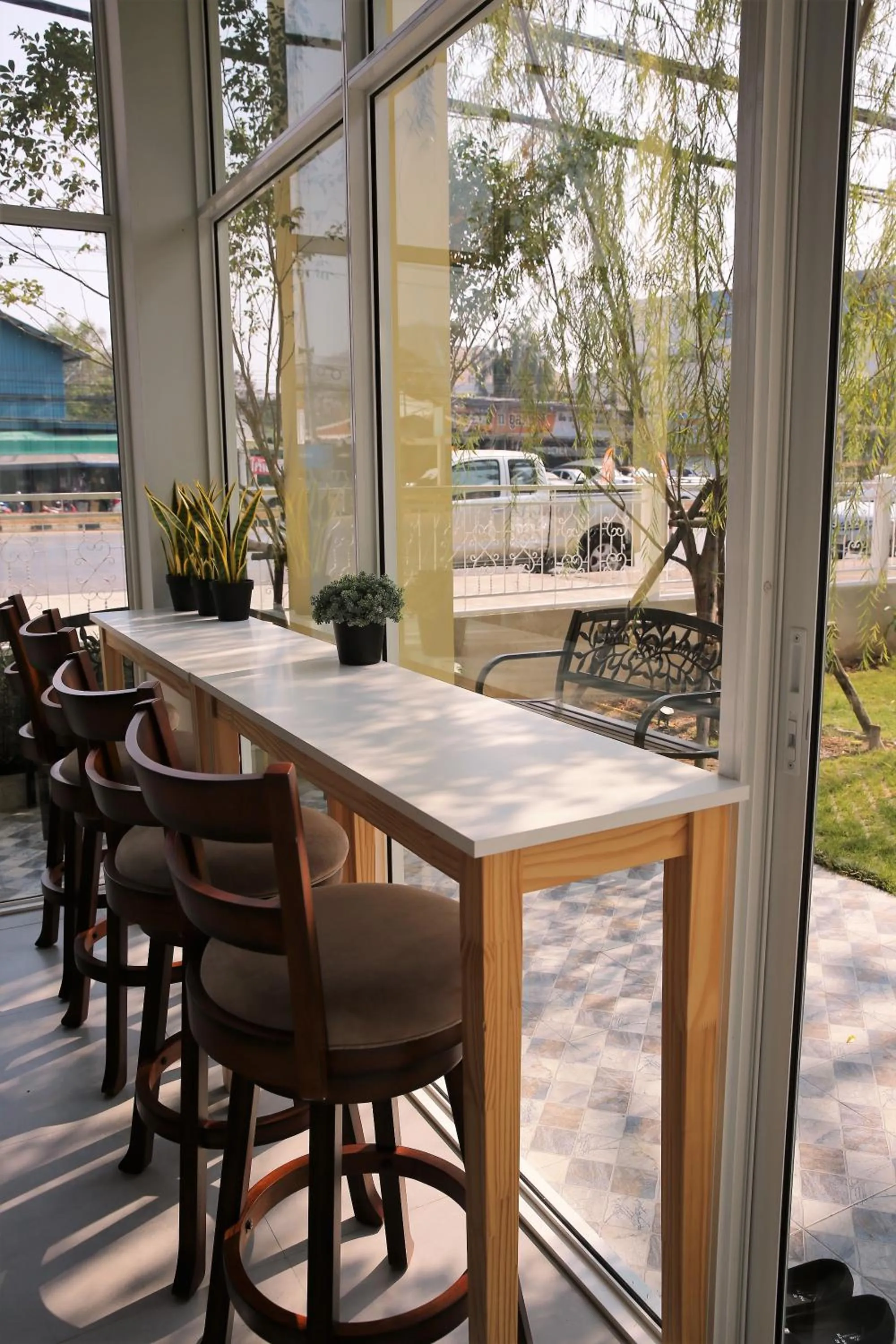 Garden in Latima Boutique Hostel