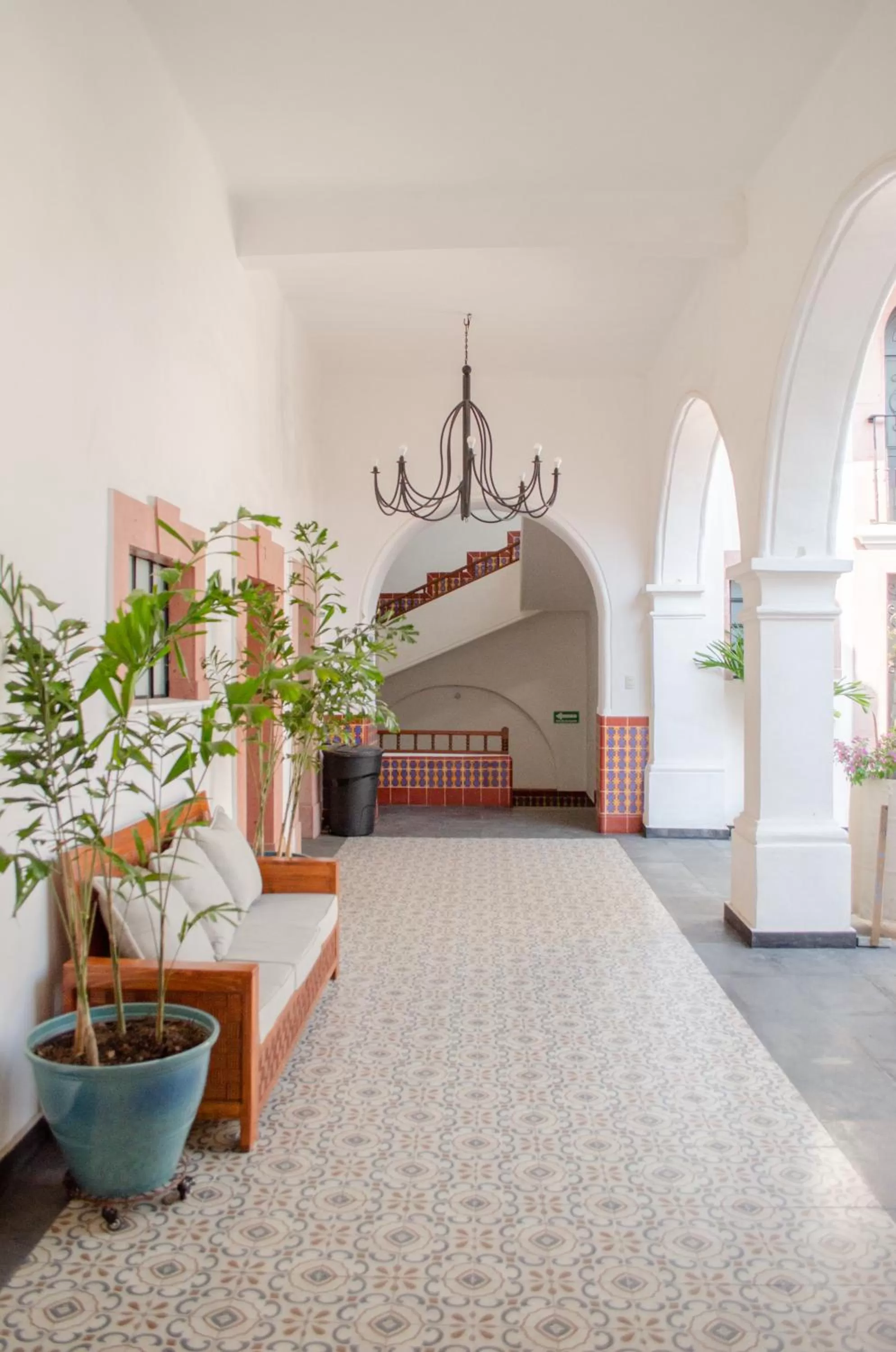 Lobby or reception in Hotel Catedral
