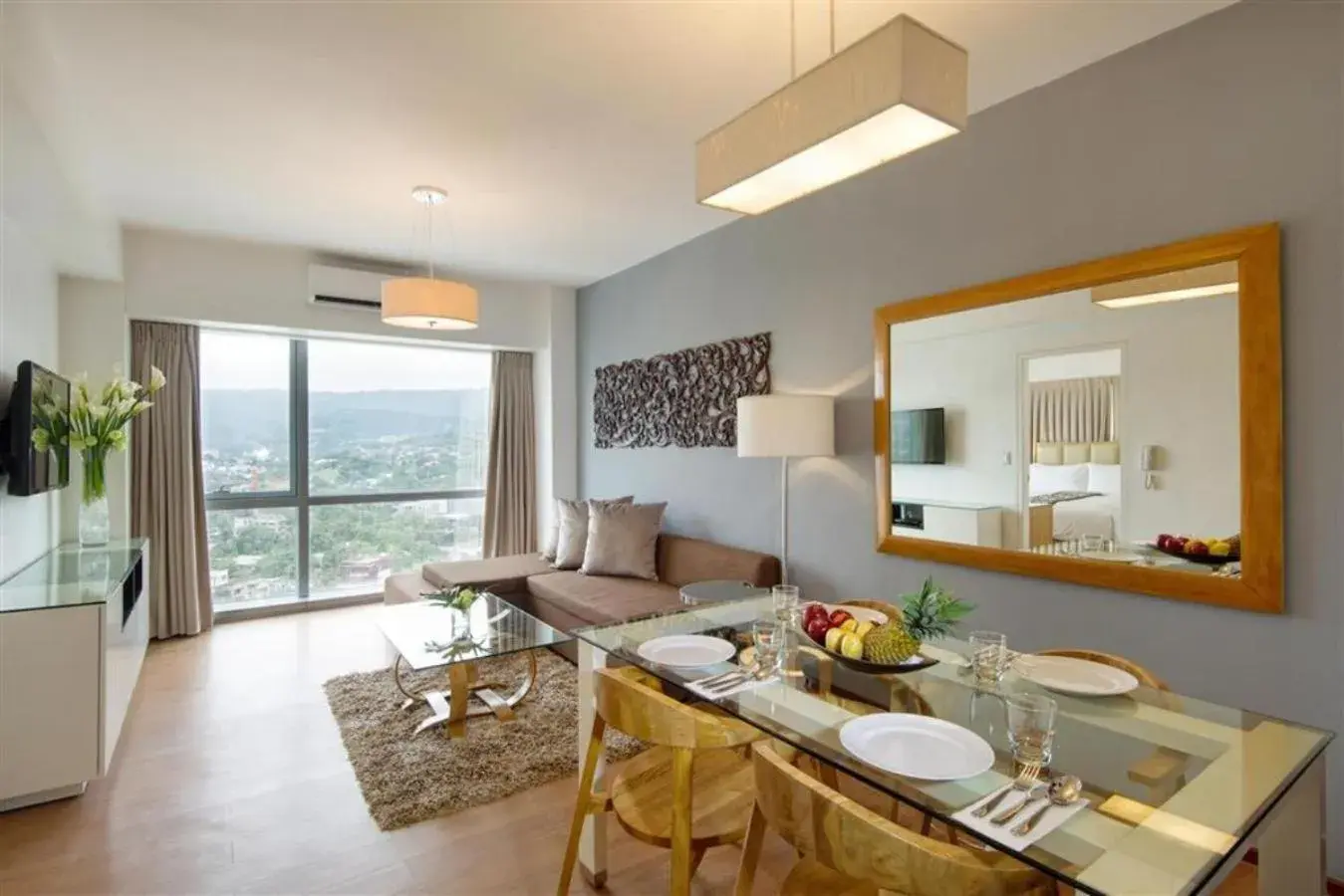 Living room, Dining Area in Quest Serviced Residences