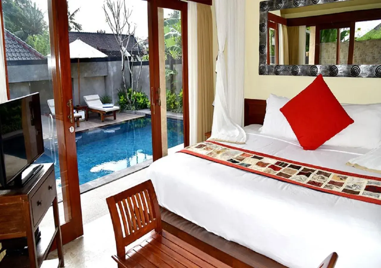 Bed in Villa Nirvana