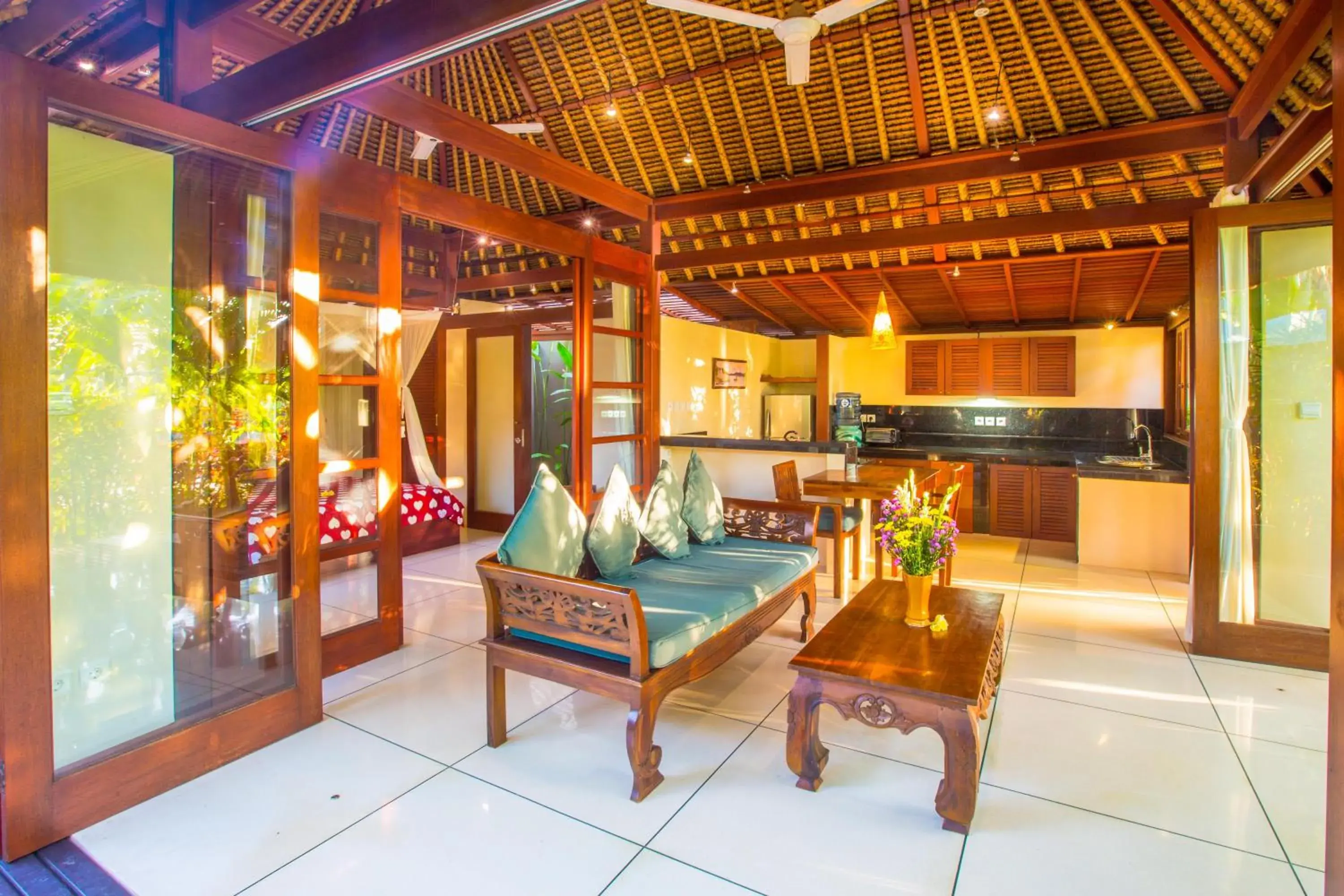 Kitchen or kitchenette in Bali Harmony Villa