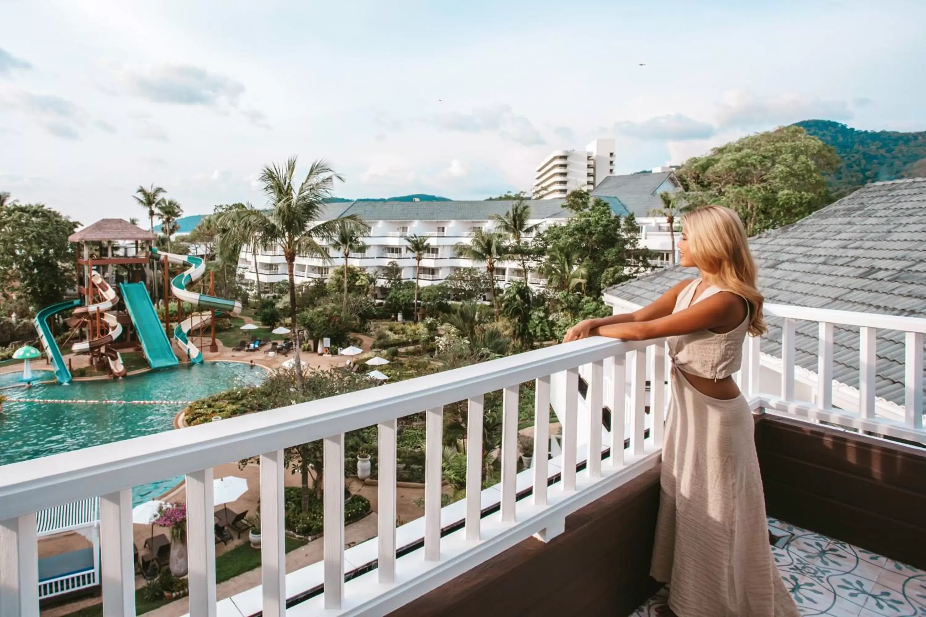 Balcony/Terrace in Thavorn Palm Beach Resort Phuket - SHA Extra Plus