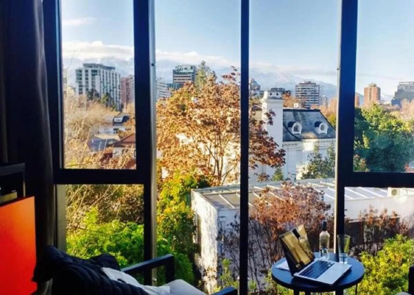 City view in Ladera Boutique Hotel