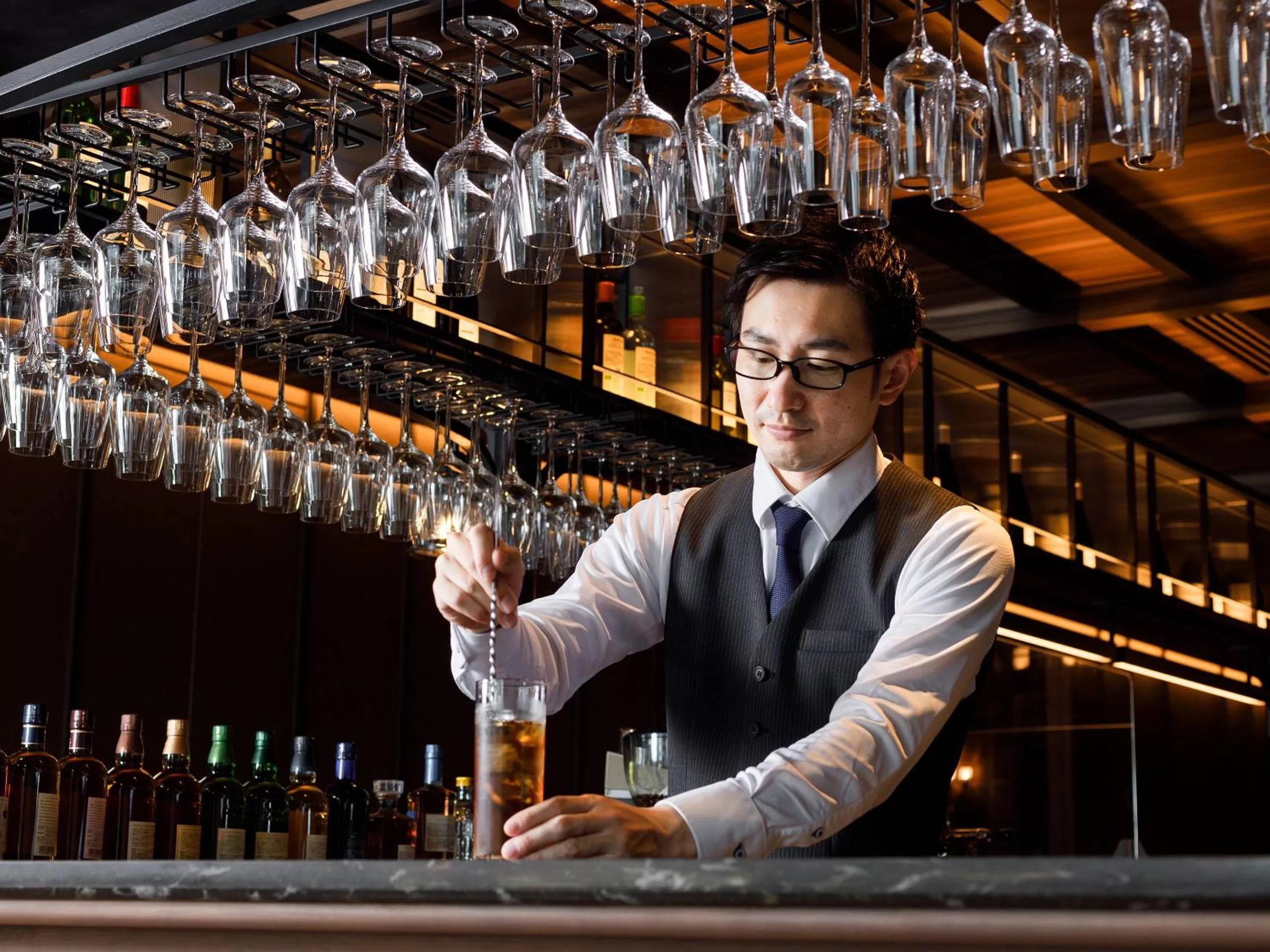 Lounge or bar in Susukino Granbell Hotel