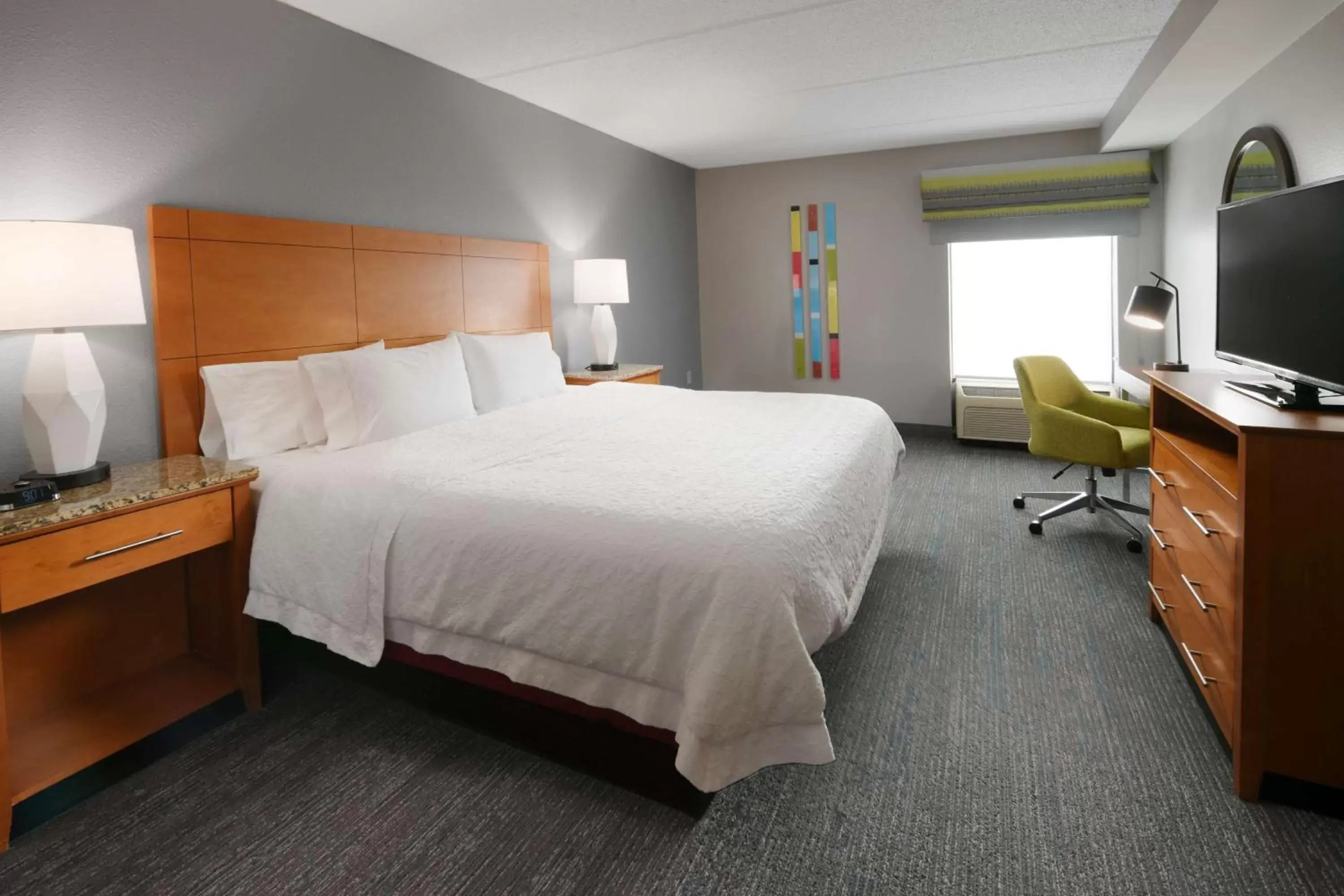 Bedroom, Bed in Hampton Inn & Suites Houston-Medical Center-NRG Park