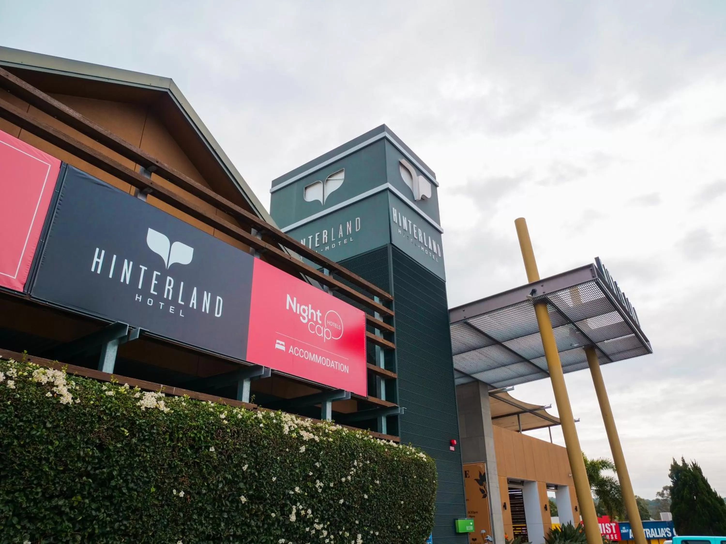 Property building in Nightcap at Hinterland Hotel Nerang