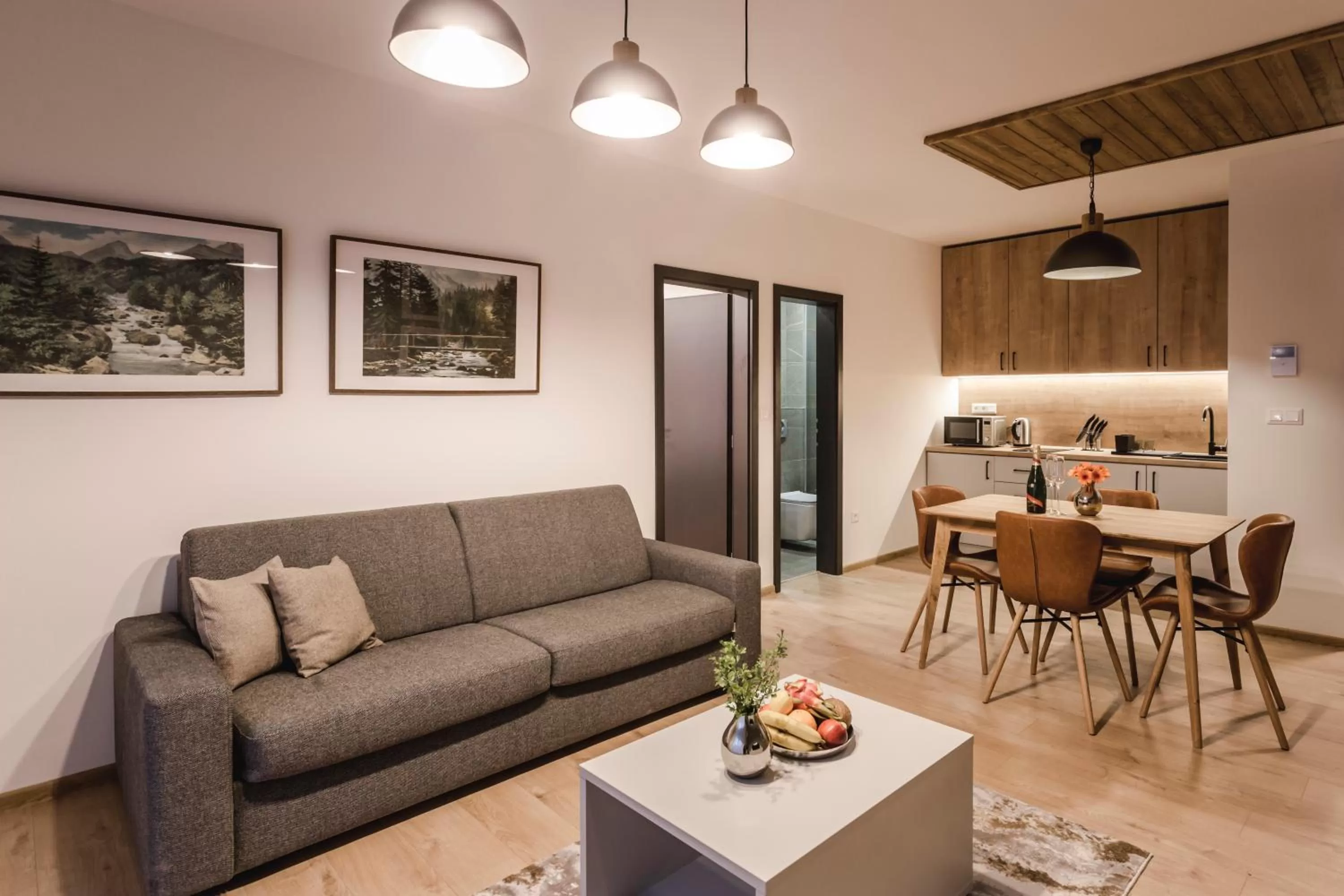 Living room in ARIETES MARMONT Resort