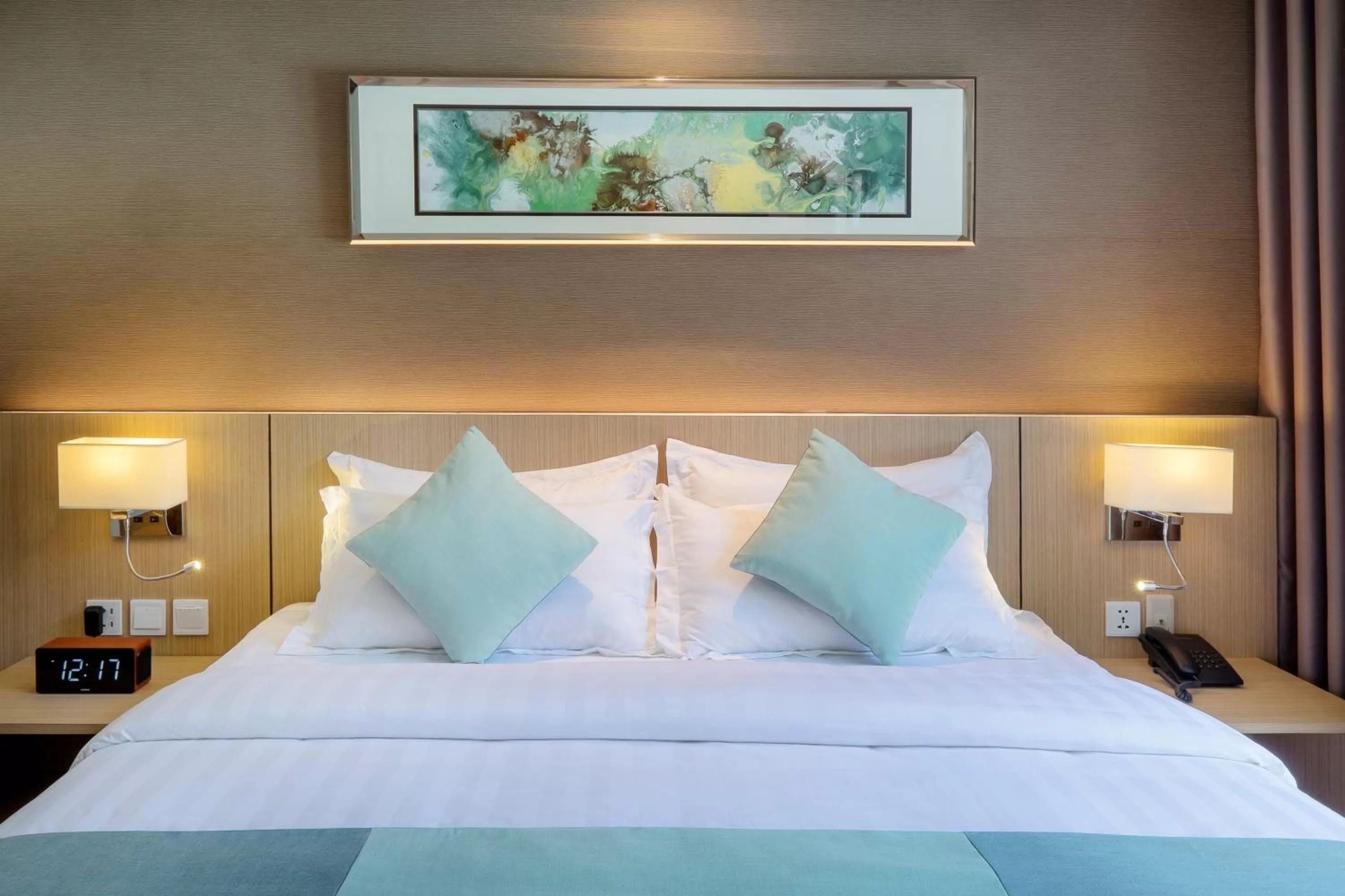 Bed in Watergate Boutique Hotel