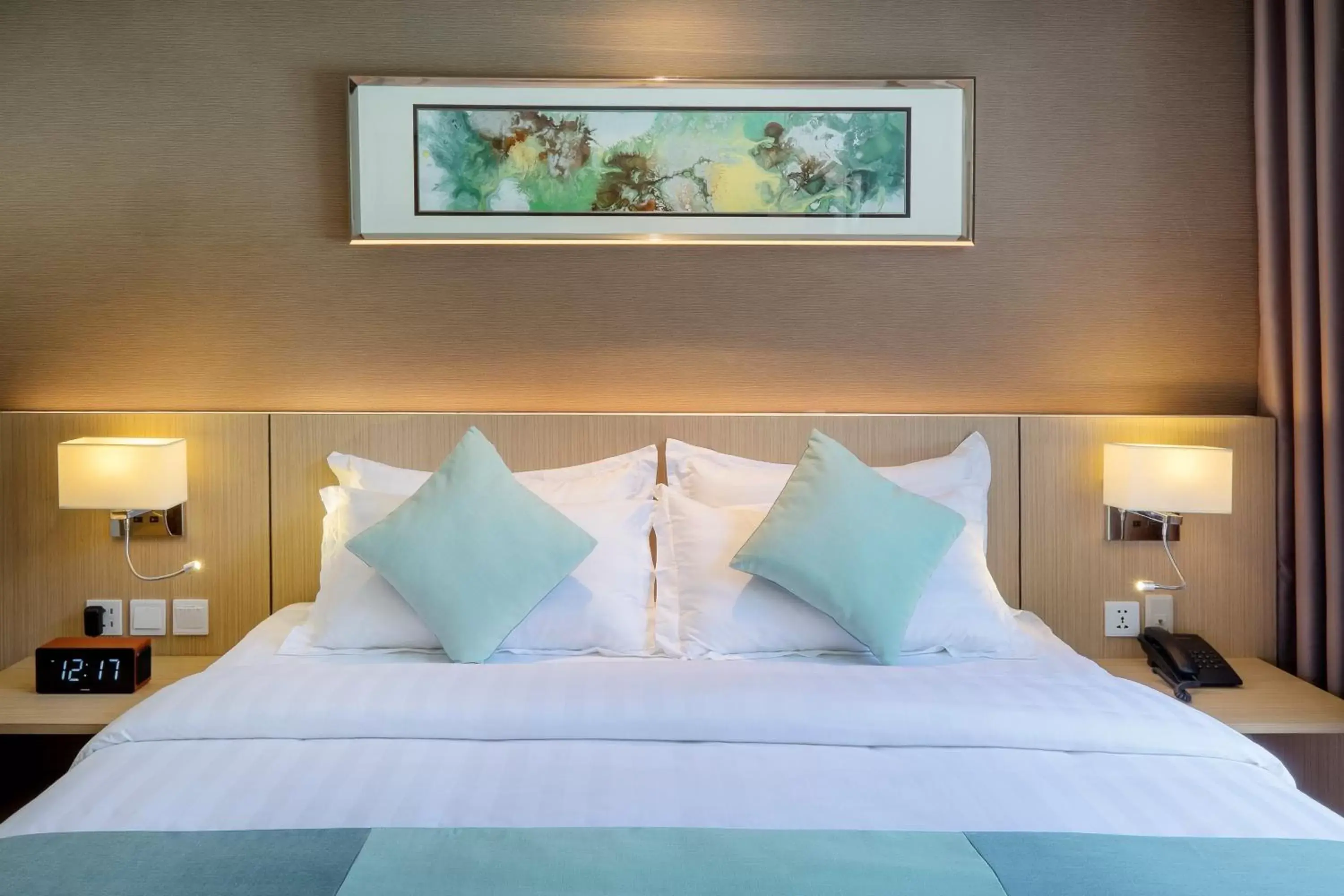 Bed in Watergate Boutique Hotel Bed in Watergate Boutique Hotel