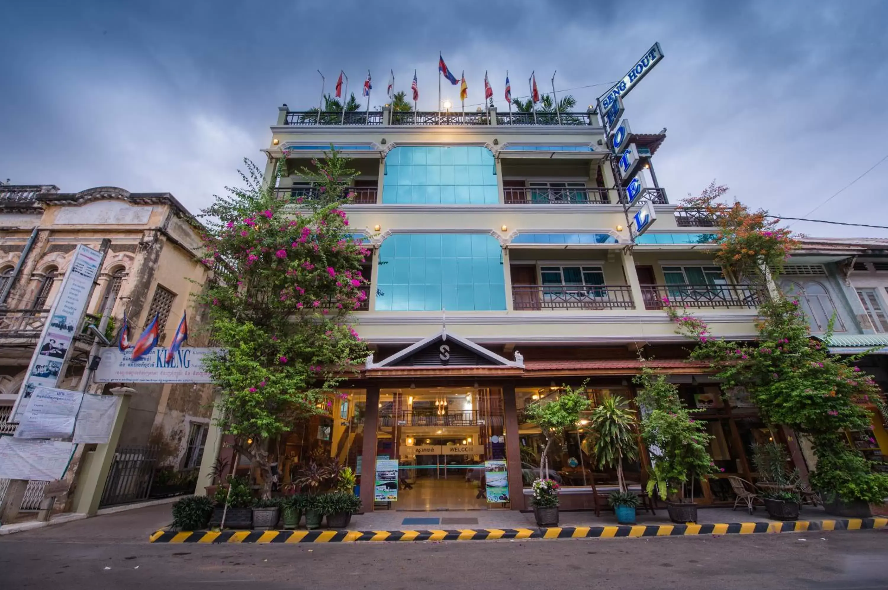 Facade/entrance, Property Building in Seng Hout Hotel