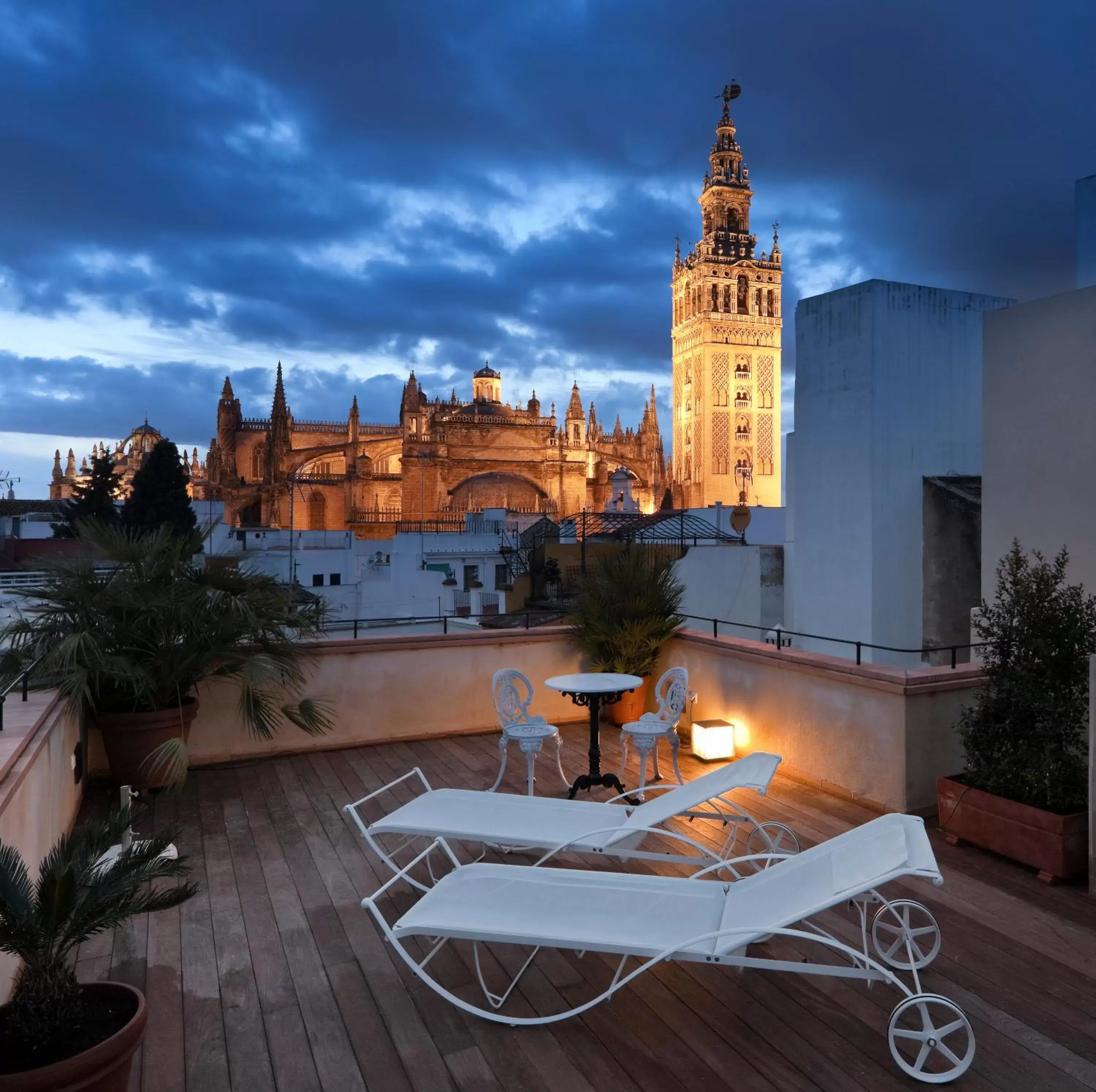Balcony/Terrace in Hotel Casa 1800 Sevilla