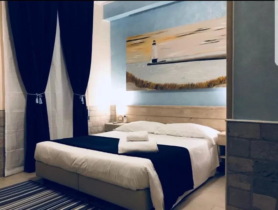 Bed in Fiumicino Airport B&B Deluxe