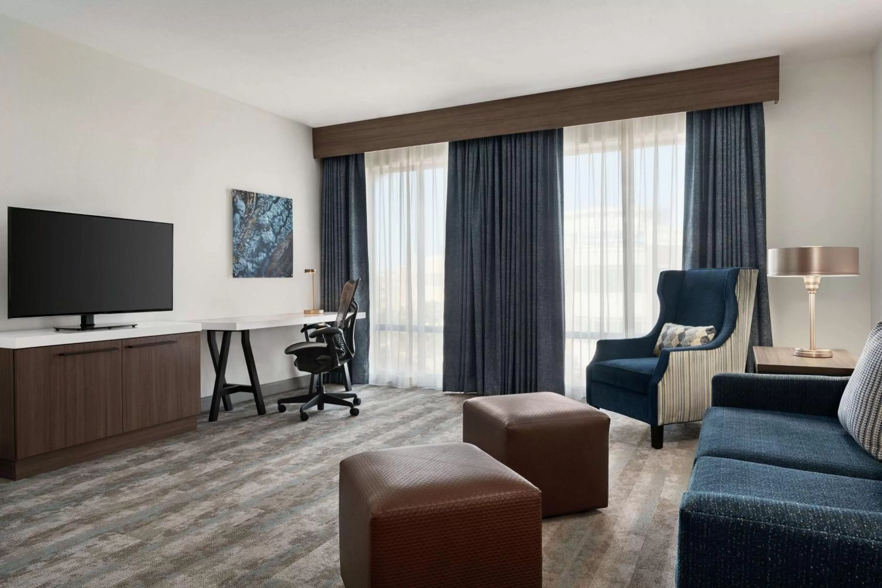 Living room in Hilton Garden Inn Charlotte/Ayrsley