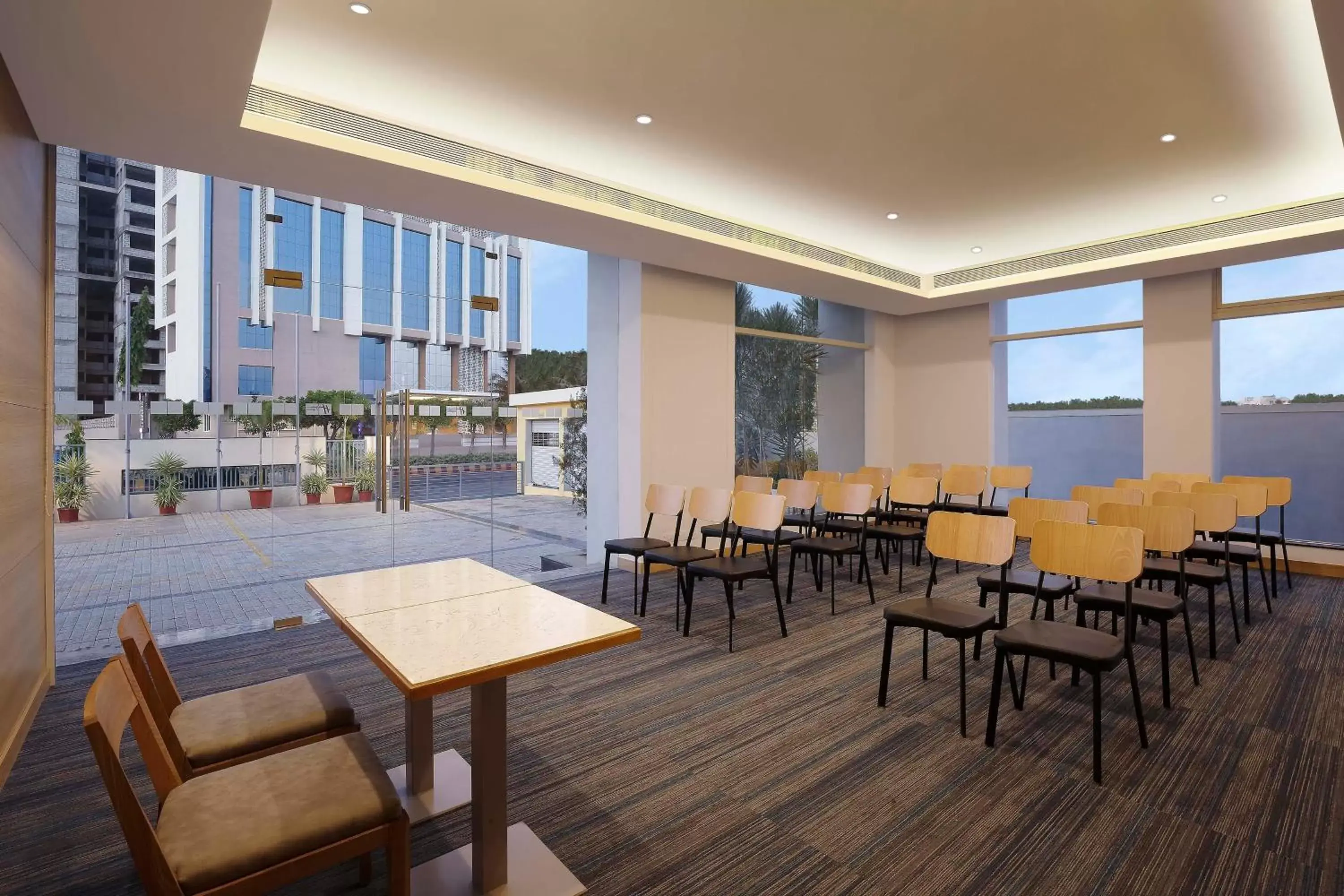 Meeting/conference room, Restaurant/Places to Eat in Holiday Inn Express Nashik Indira Nagar, an IHG Hotel