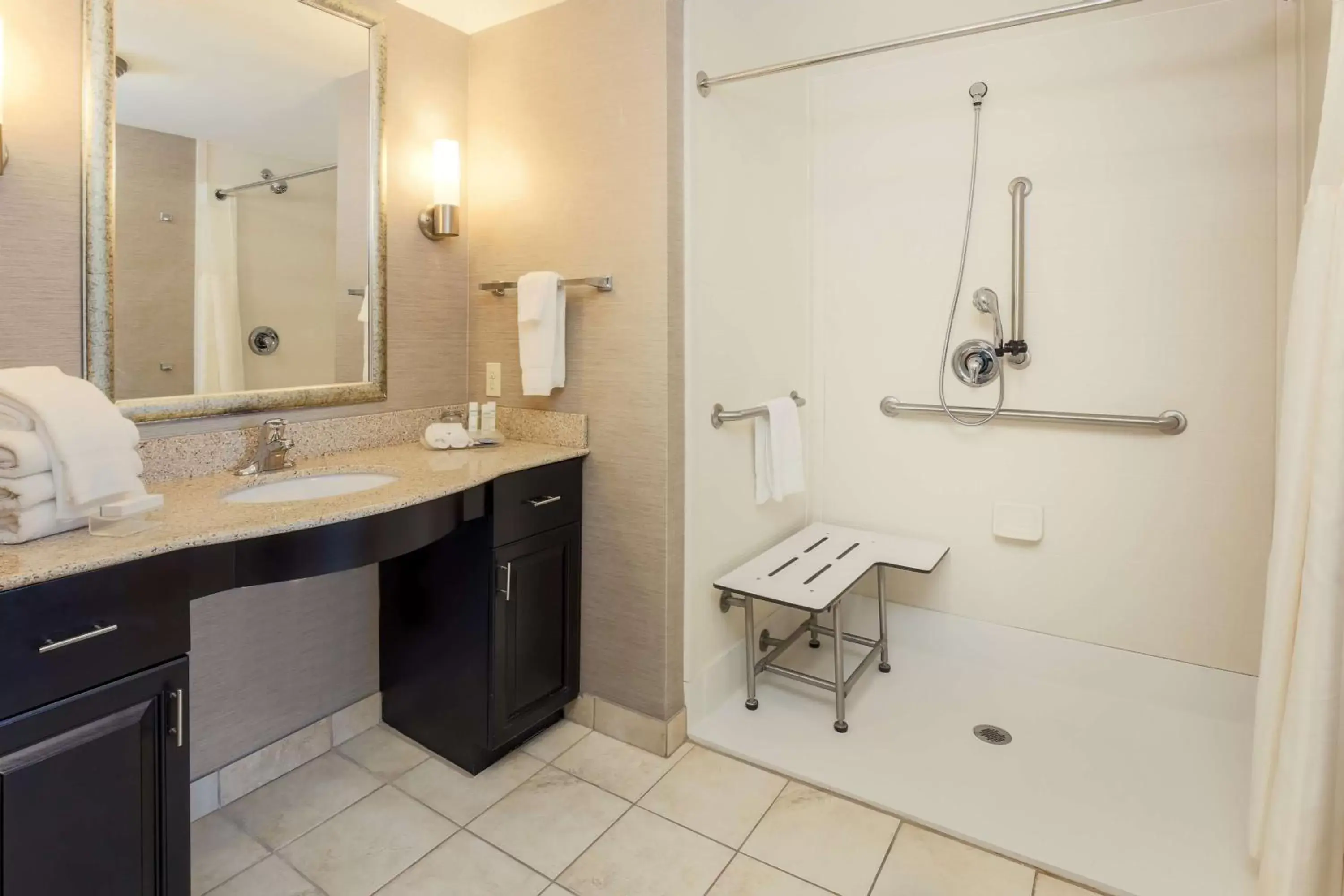 Bathroom in Homewood Suites by Hilton Lawton