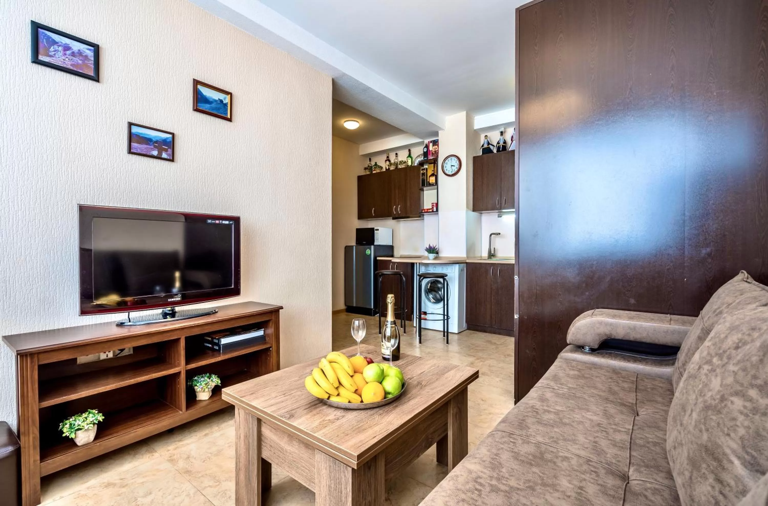 TV and multimedia in 2-room Apartment NFT Gudauri Penta 503