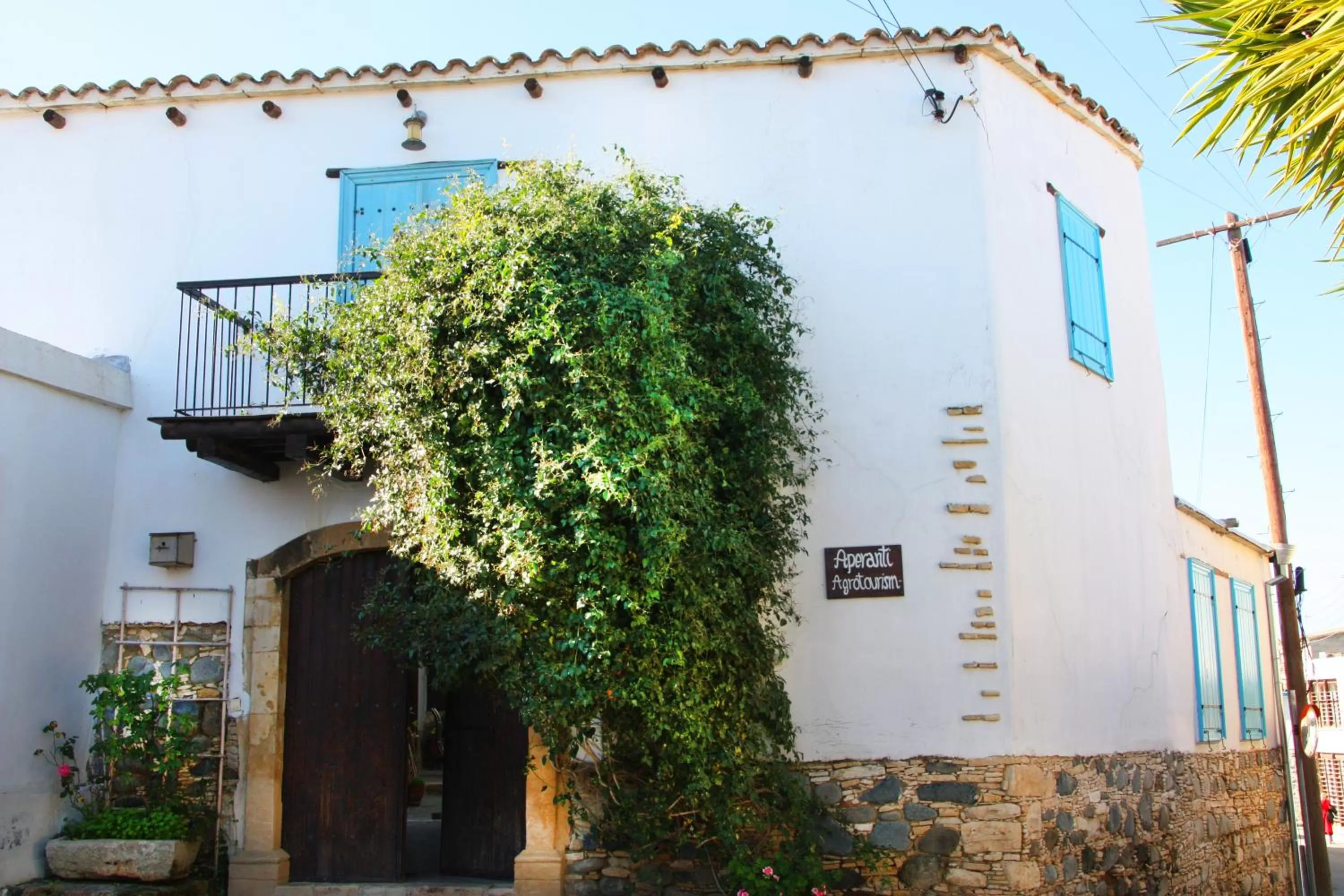 Property building in Aperanti Agrotourism