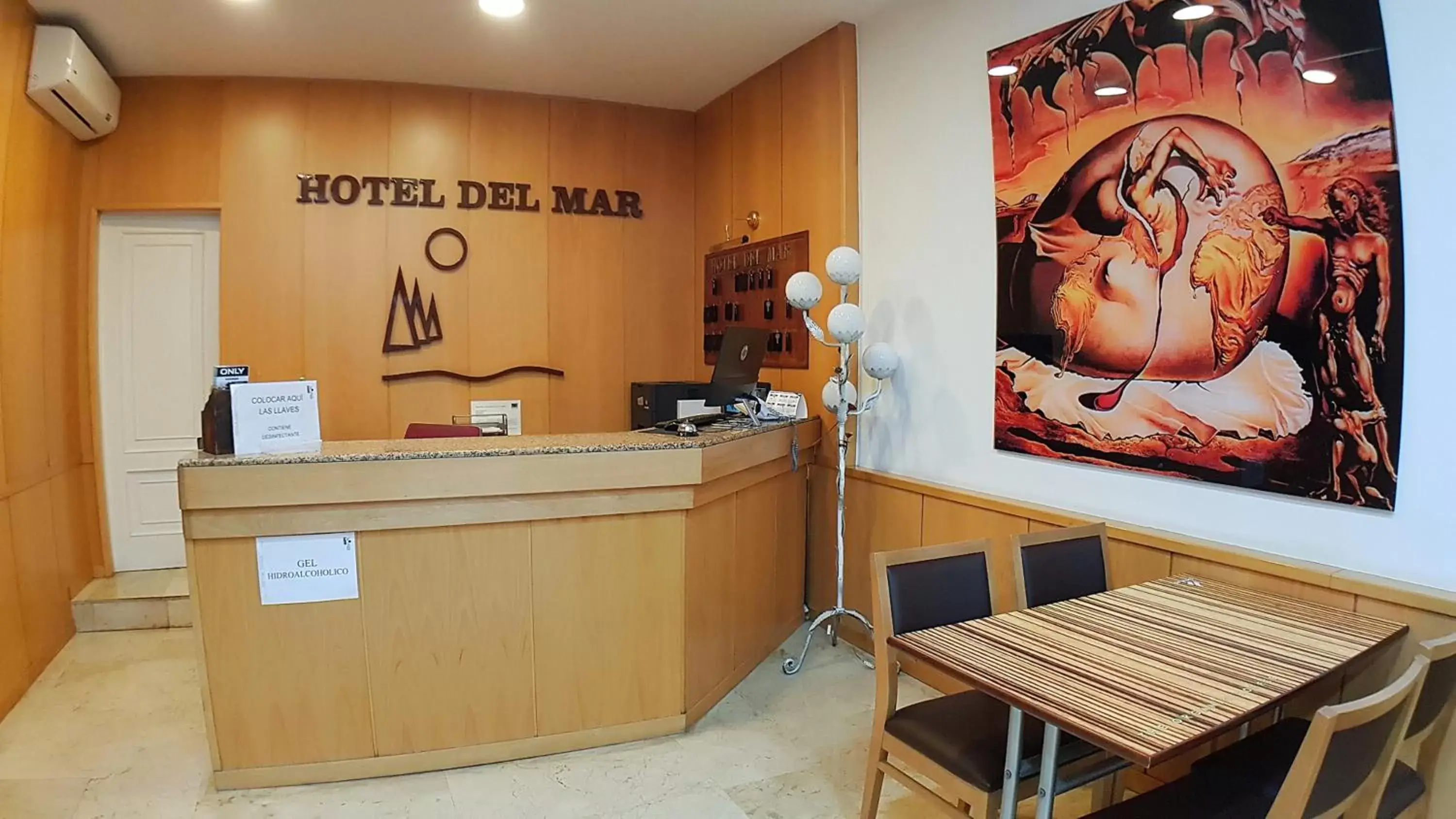 Lobby or reception in Hotel del Mar Vigo
