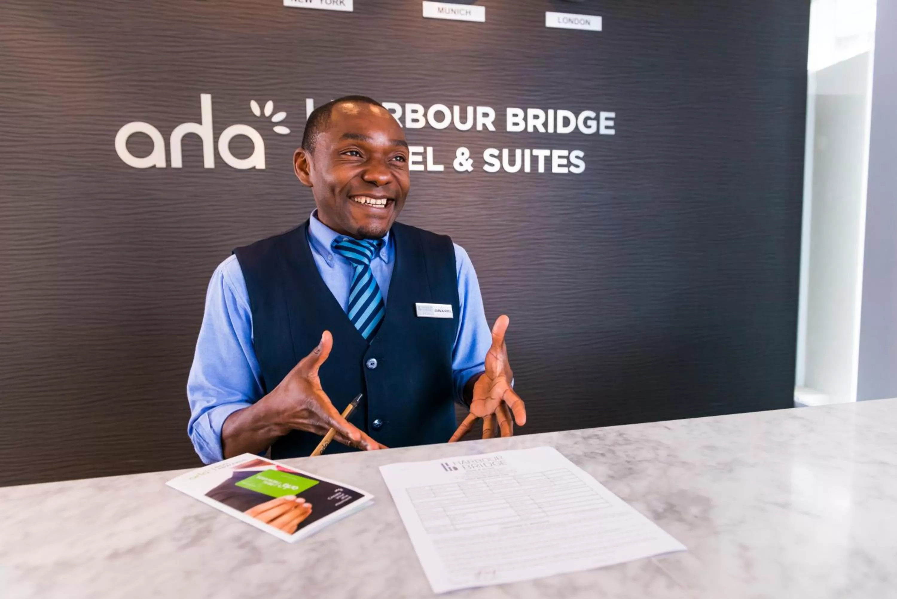 Staff in aha Harbour Bridge Hotel & Suites