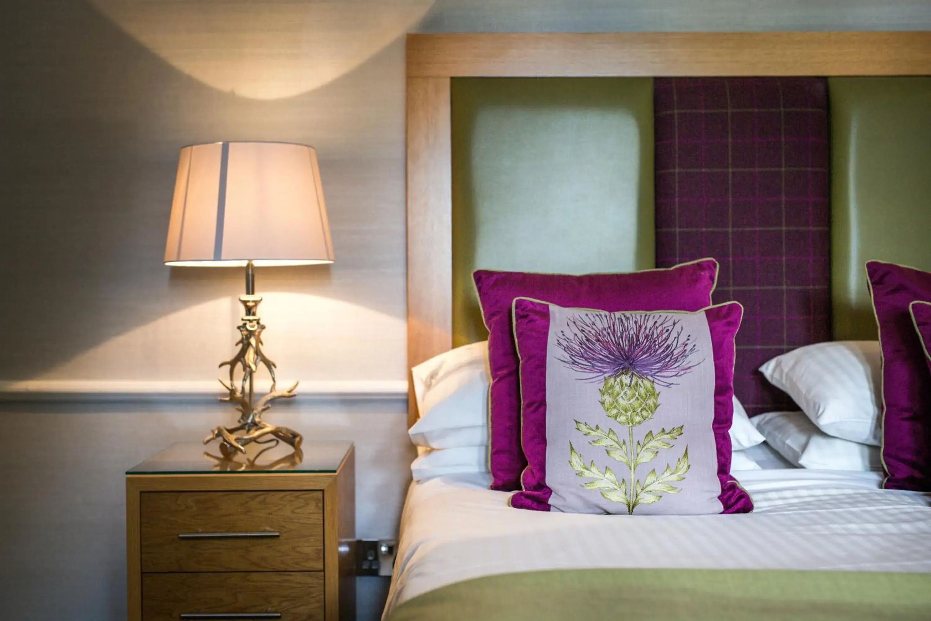 Bedroom, Bed in Craigmonie Hotel Inverness by Compass Hospitality
