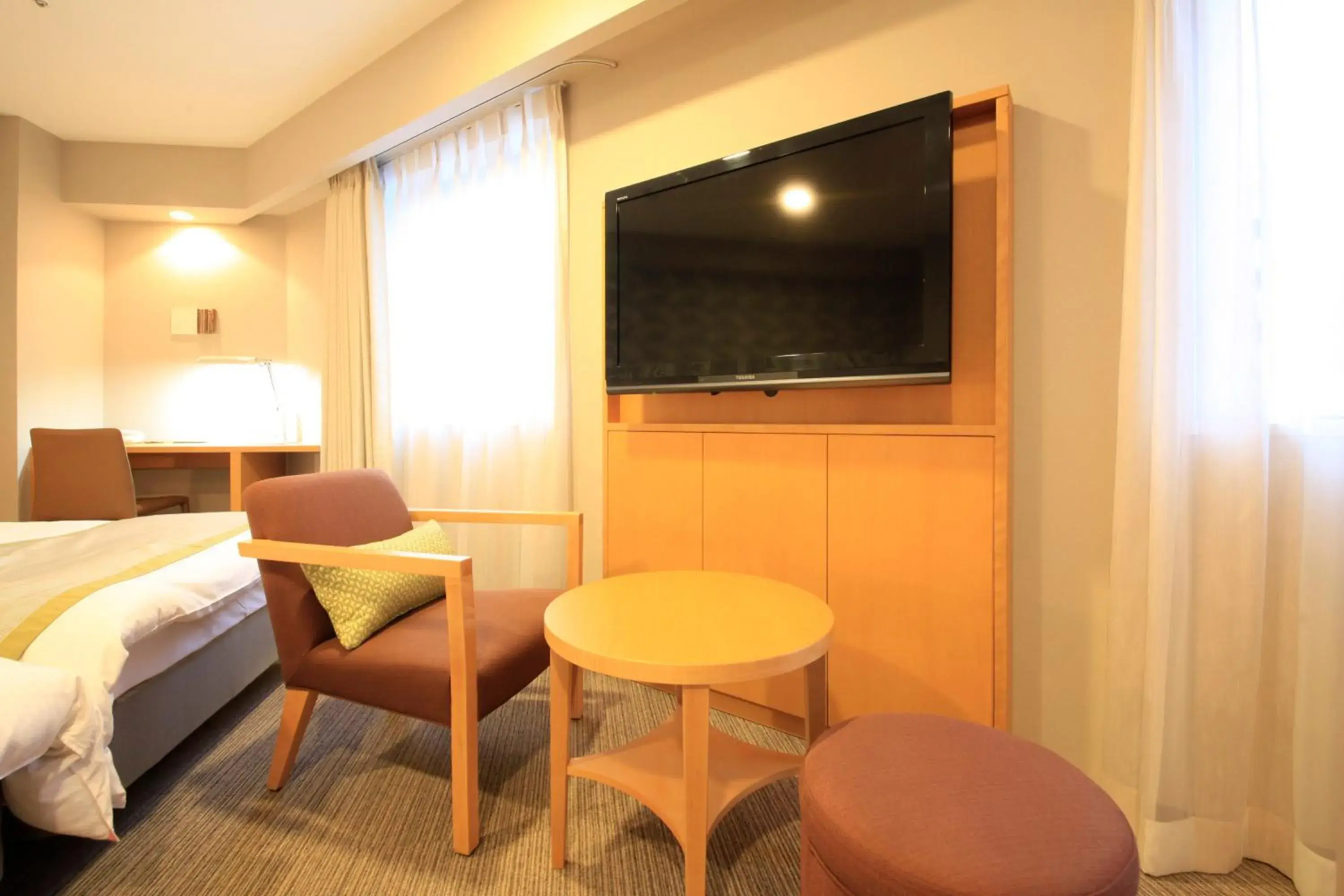 Photo of the whole room, TV/Entertainment Center in Richmond Hotel Sapporo Ekimae